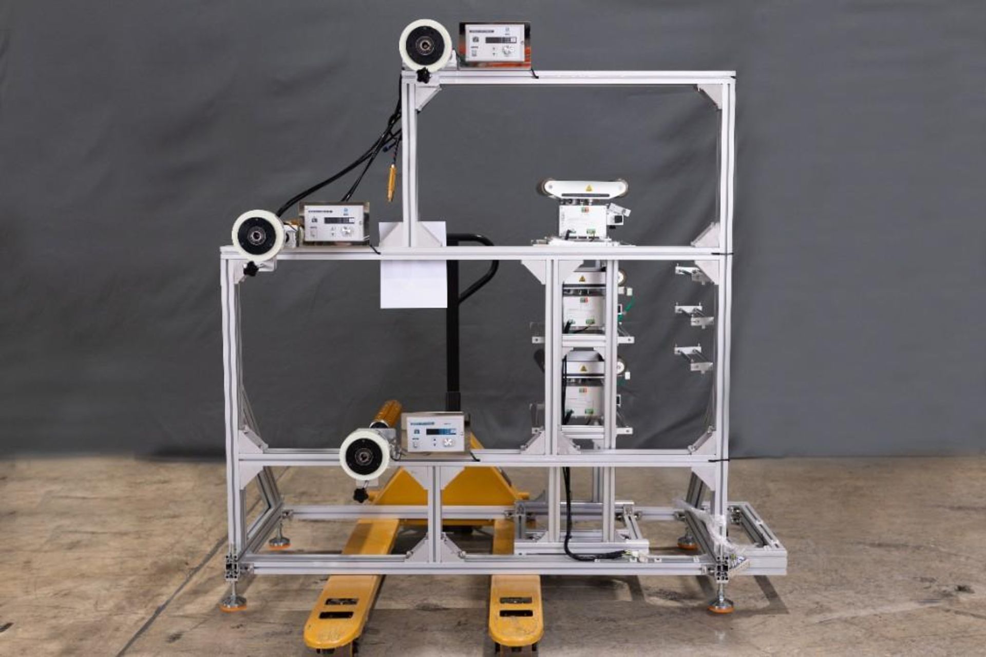 PPE Mask/Feminine Hygiene Care Manufacturing Line. Including: Spooler- Model KTDT60, S/N 20090200-3, - Image 5 of 30