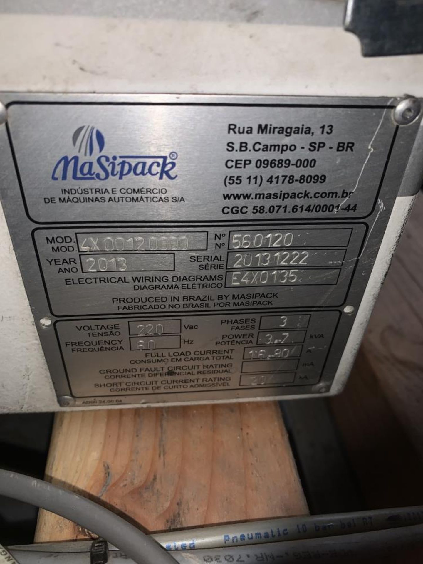 Used- Masipack Combination Bucket Scale, Model MXCP-14 Big. Capable of speeds up to 80 discharges pe - Image 2 of 2