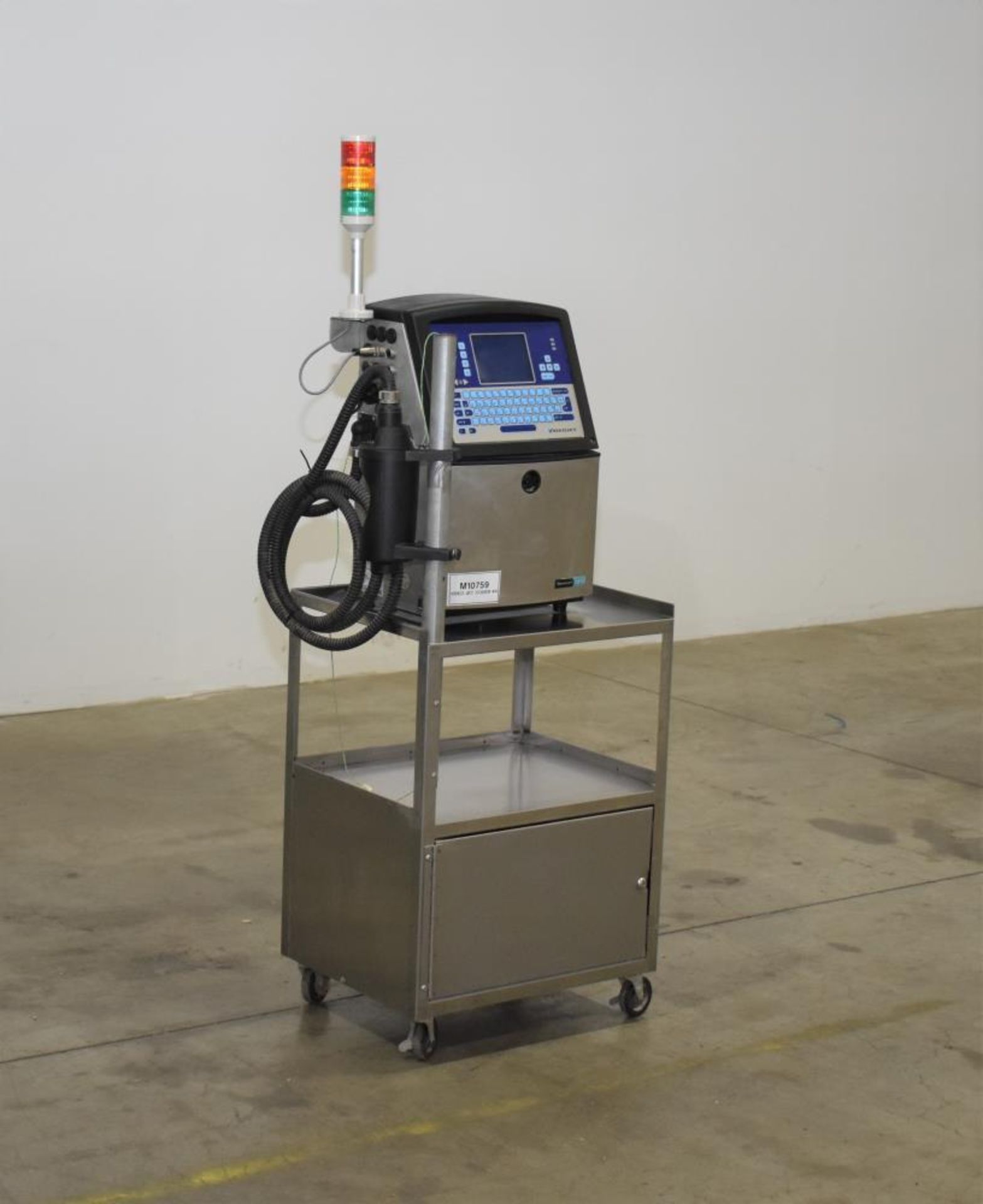 Used- Video Jet Ink Jet Coding Machine, Model 1510. Capable of speeds up to 279 m/min (914 ft/min). - Image 2 of 13