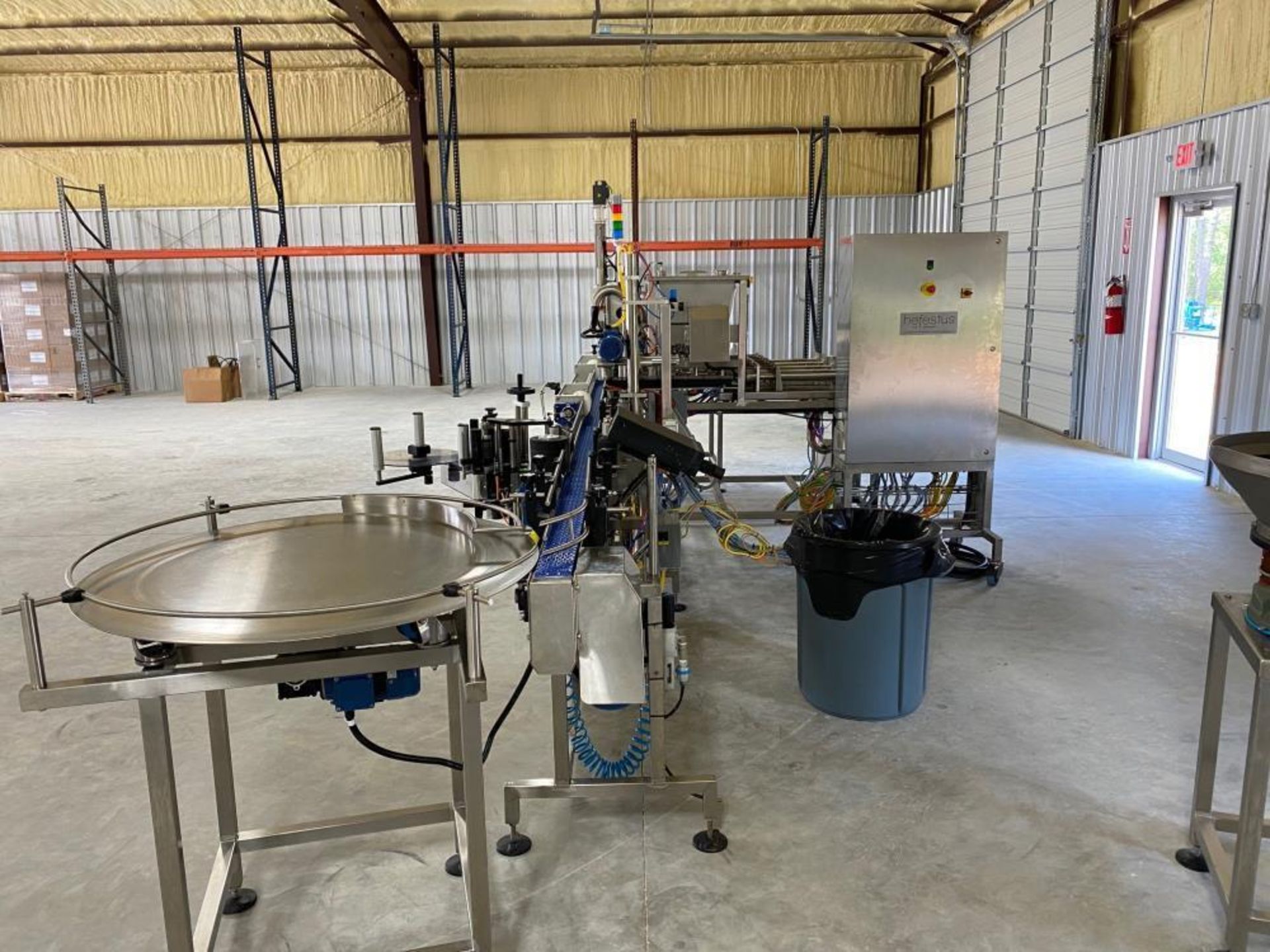 Used- Hefestus Bottling Line. 20-30 bottles per minute. Includes the following: New England Bulk Bot - Image 64 of 67