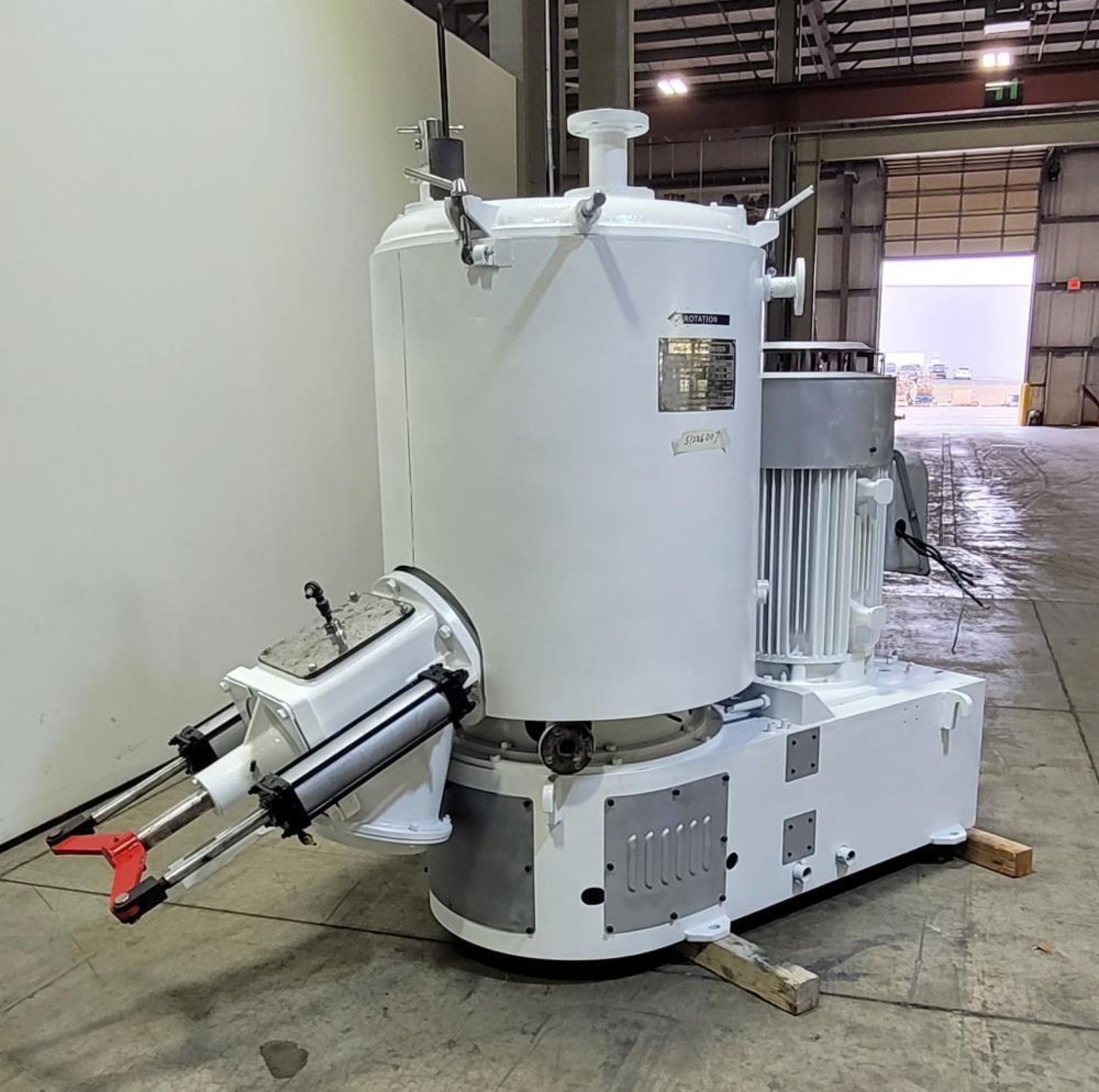 Used- Mitsui Miike 700 Liter High Intensity Mixer, Model FM700F. Approximate 32" diameter x 42" deep - Image 5 of 12