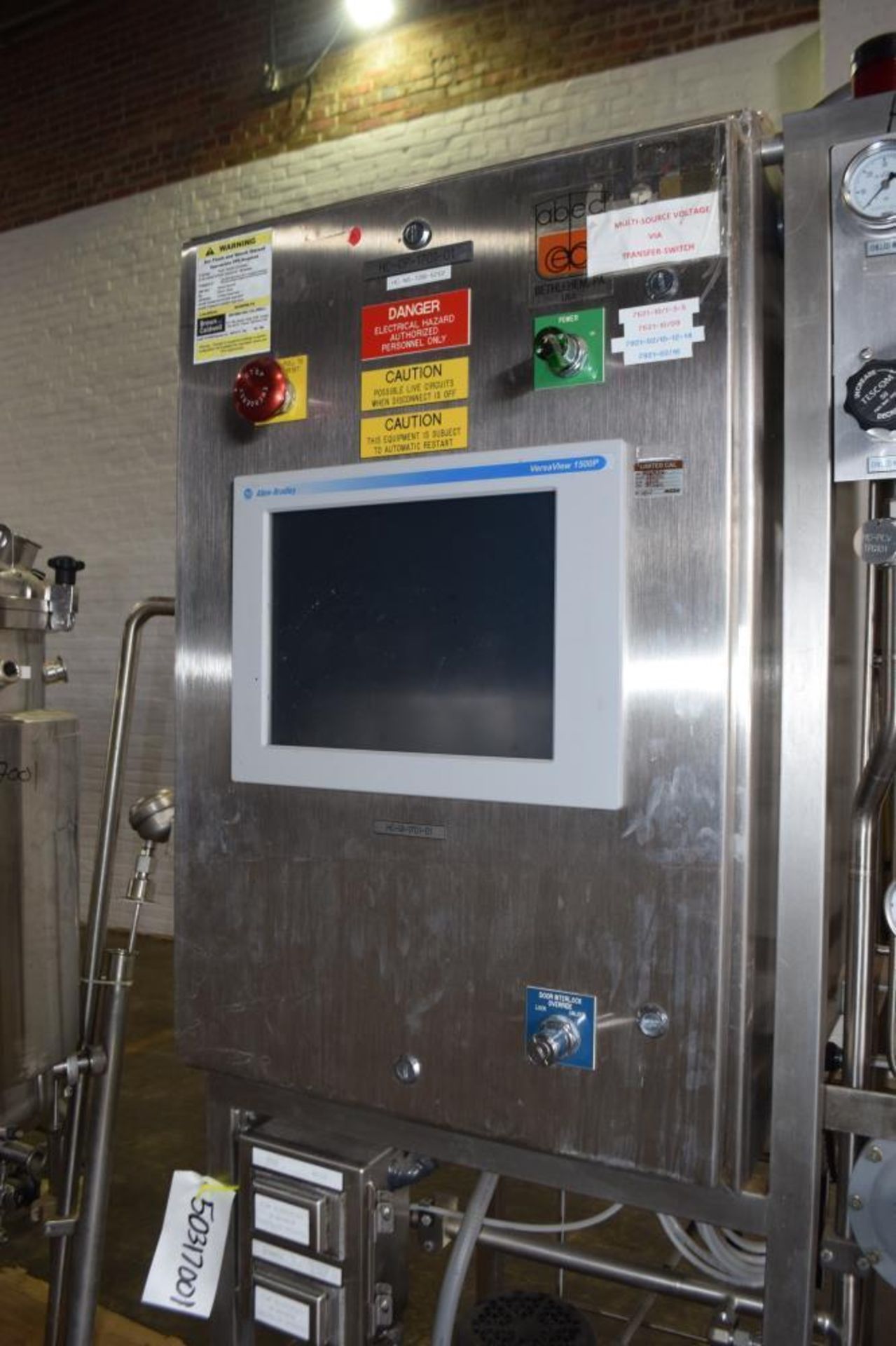 Used- ABEC Associated Bio-Engineers & Consultants 150 Liter (39.6 Gallon) Bioreactor System Consisti - Image 29 of 44