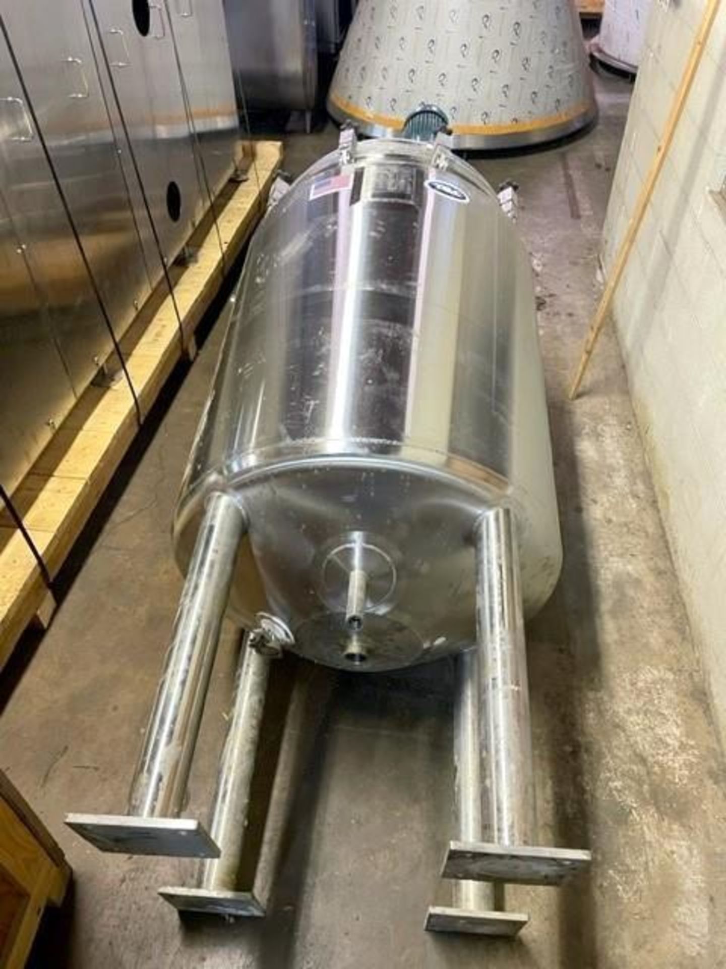 Used- T&C Stainless Steel Agitated Reactor, 150 Gallon, 316/316L Stainless Steel, Vertical. Approxim - Image 5 of 41