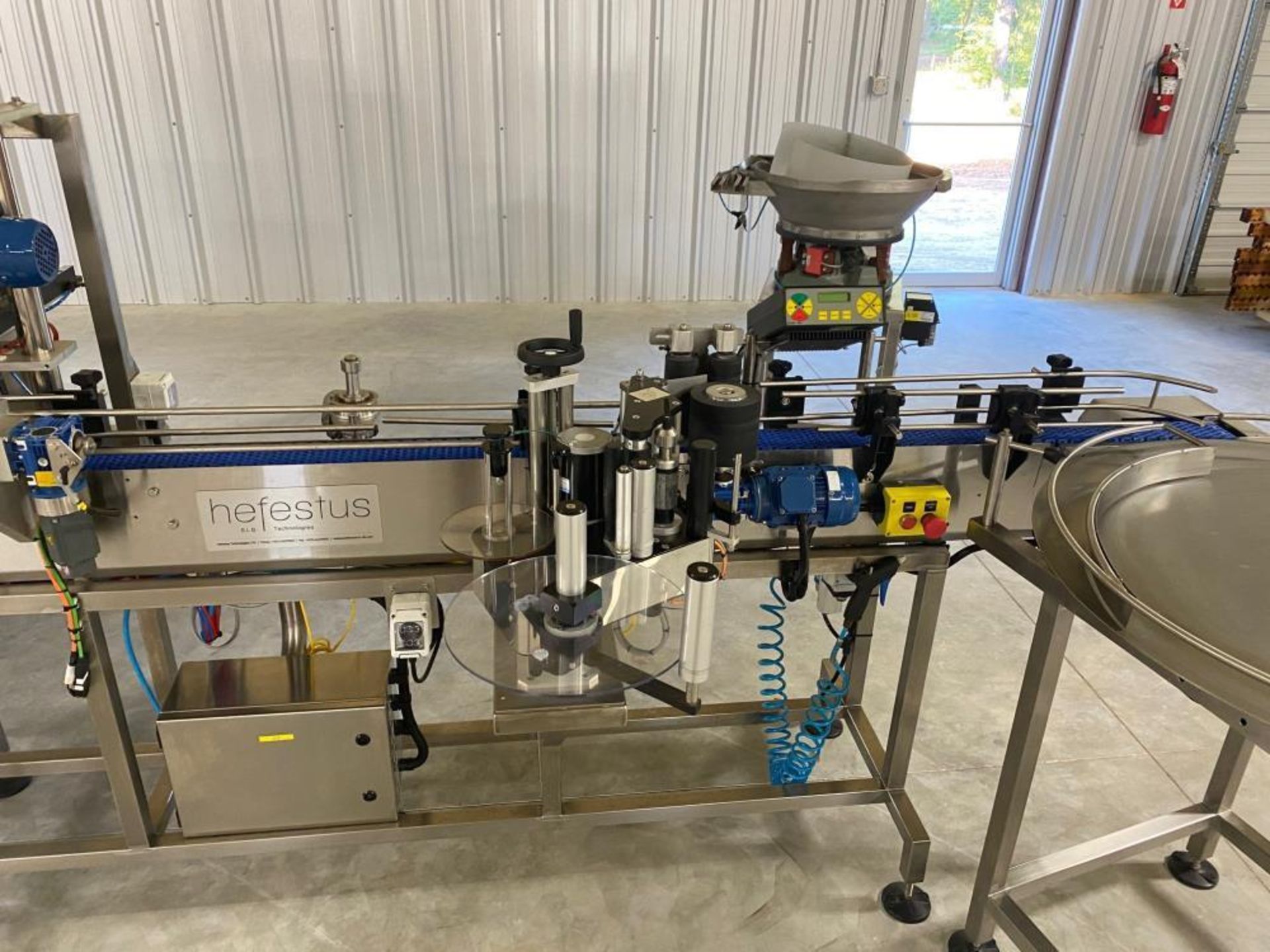 Used- Hefestus Bottling Line. 20-30 bottles per minute. Includes the following: New England Bulk Bot - Image 54 of 67