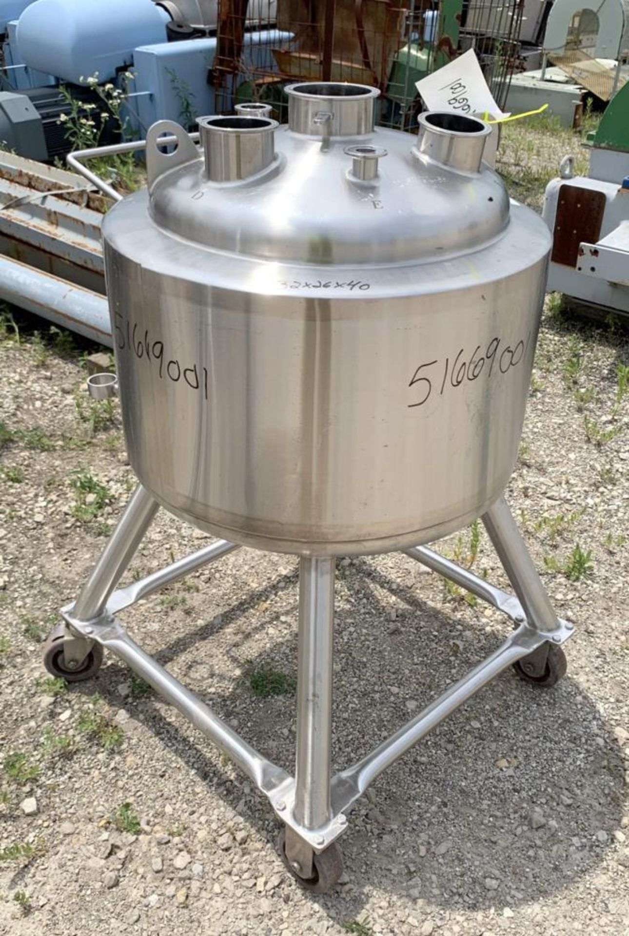 Used- T&C Stainless Reactor, 55 Liter (14.5 Gallon), 316L Stainless Steel, Vertical. Approximately 1 - Image 2 of 9
