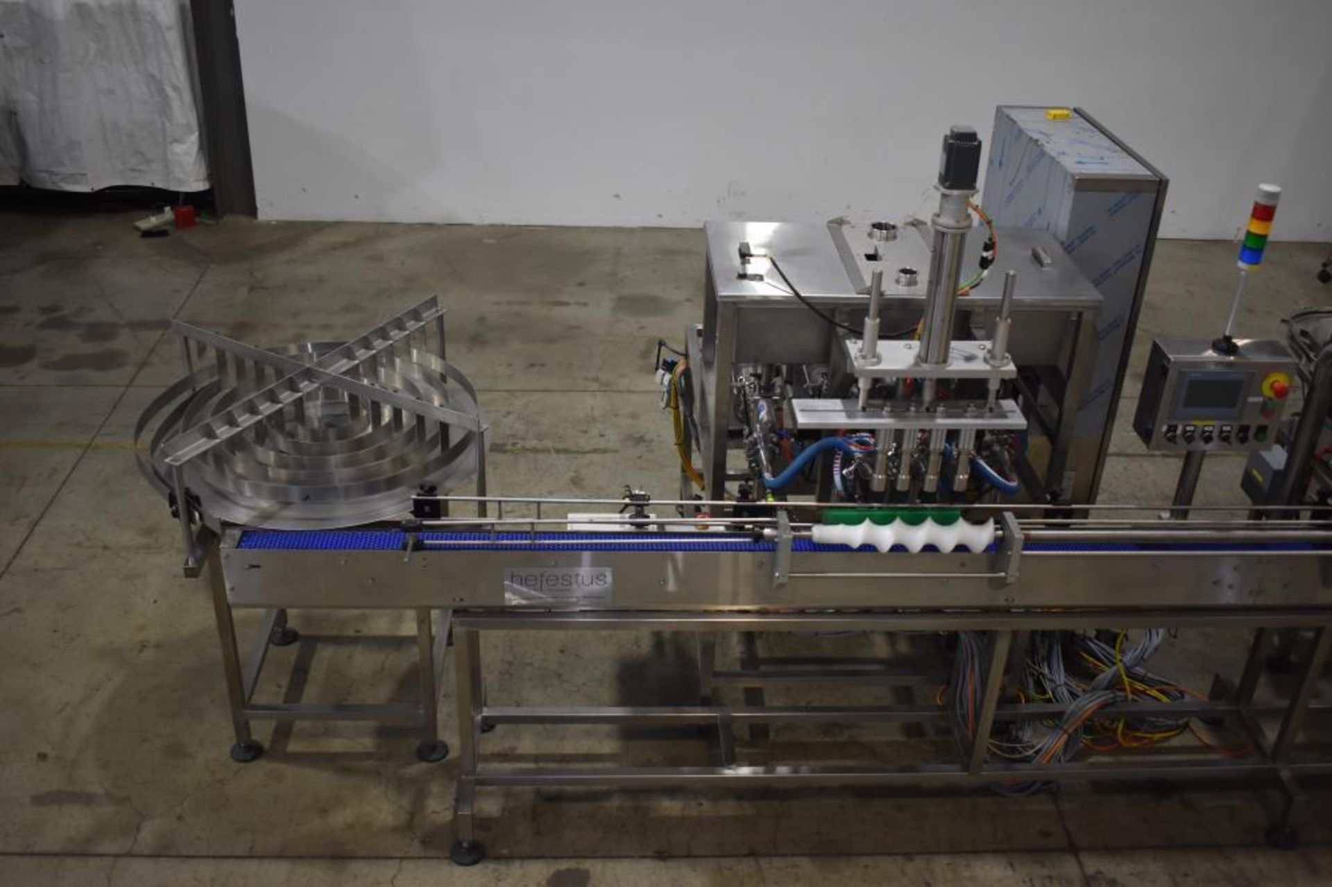 Used- Hefestus Bottling Line. 20-30 bottles per minute. Includes the following: New England Bulk Bot - Image 9 of 67