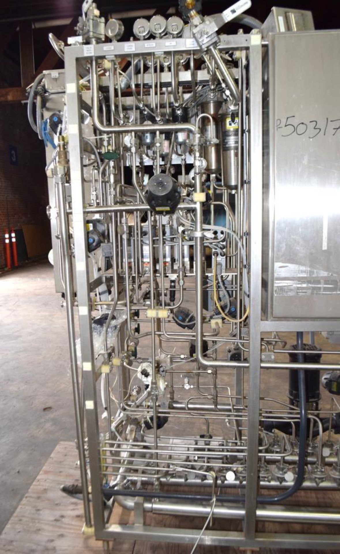 Used- ABEC Associated Bio-Engineers & Consultants 150 Liter (39.6 Gallon) Bioreactor System Consisti - Image 24 of 44