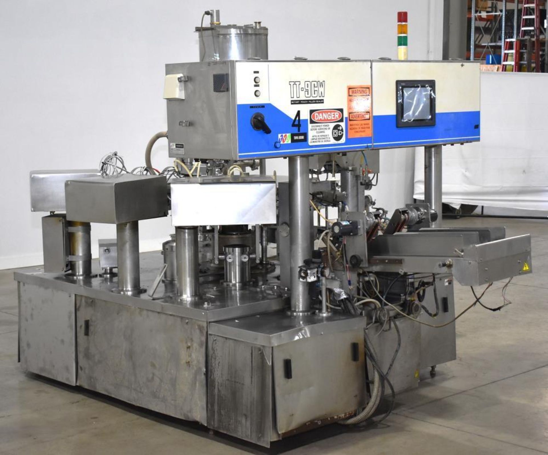 Used- Toyo Jidoki Horizontal Pre-Made Pouch Packager, Model TT9CW. Machine rated for speeds up to 10 - Image 2 of 47