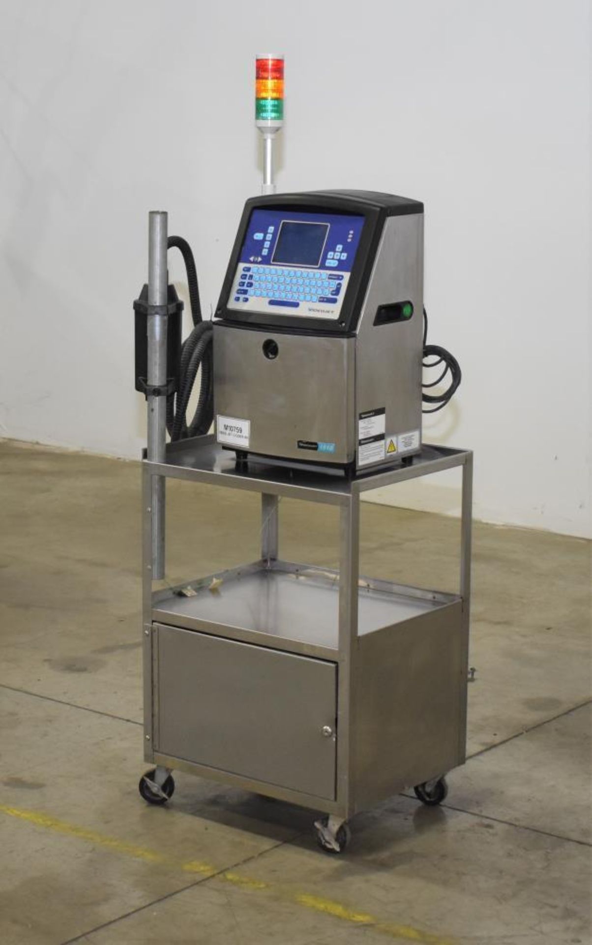 Used- Video Jet Ink Jet Coding Machine, Model 1510. Capable of speeds up to 279 m/min (914 ft/min). - Image 3 of 13