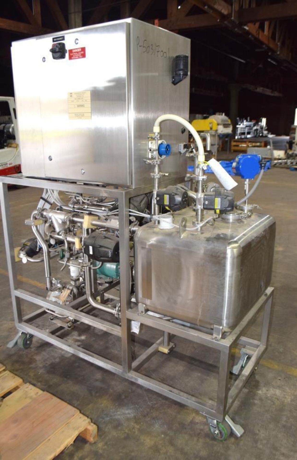 Used- ABEC Associated Bio-Engineers & Consultants 150 Liter (39.6 Gallon) Bioreactor System Consisti - Image 33 of 44
