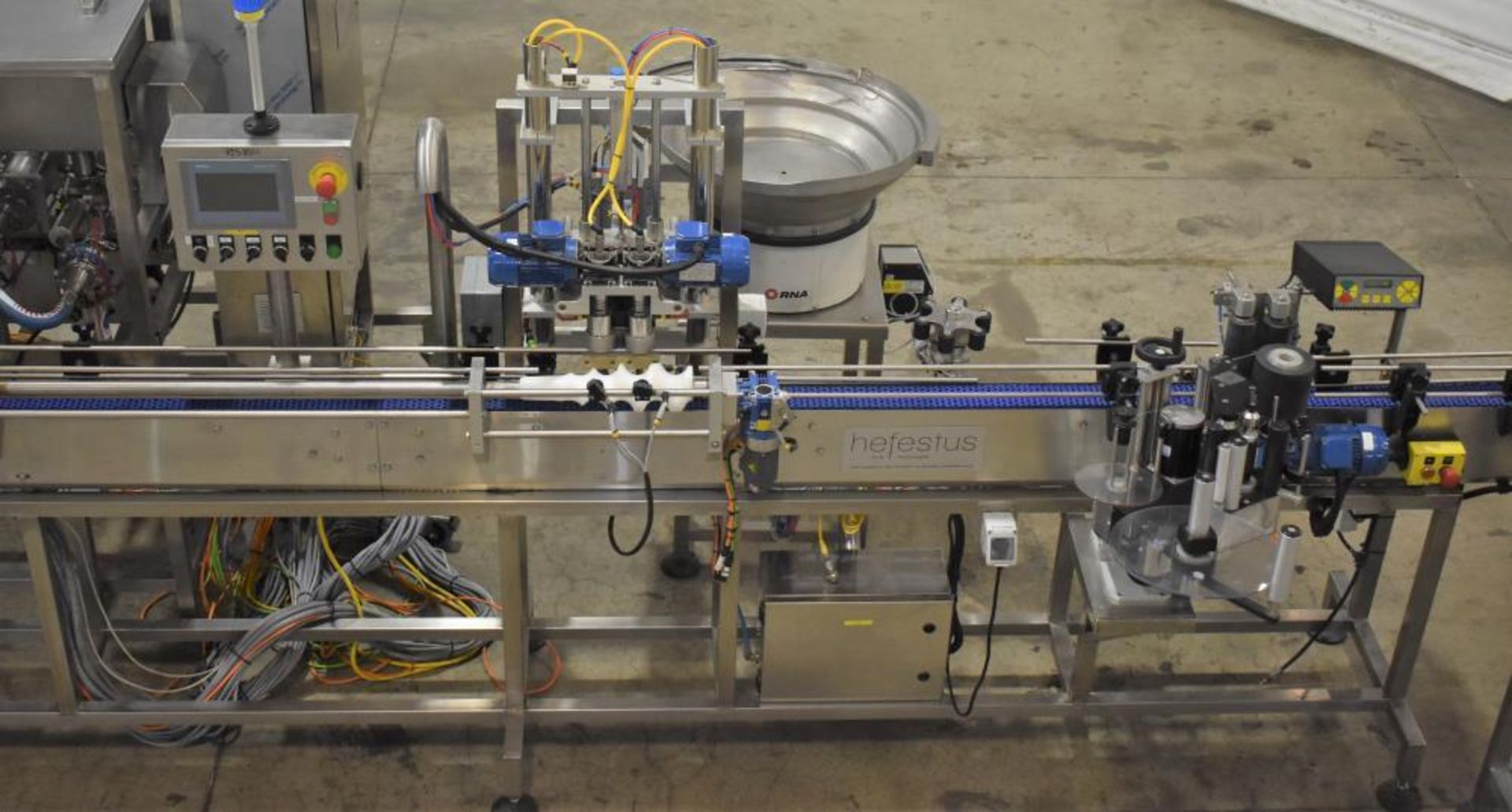 Used- Hefestus Bottling Line. 20-30 bottles per minute. Includes the following: New England Bulk Bot - Image 14 of 67