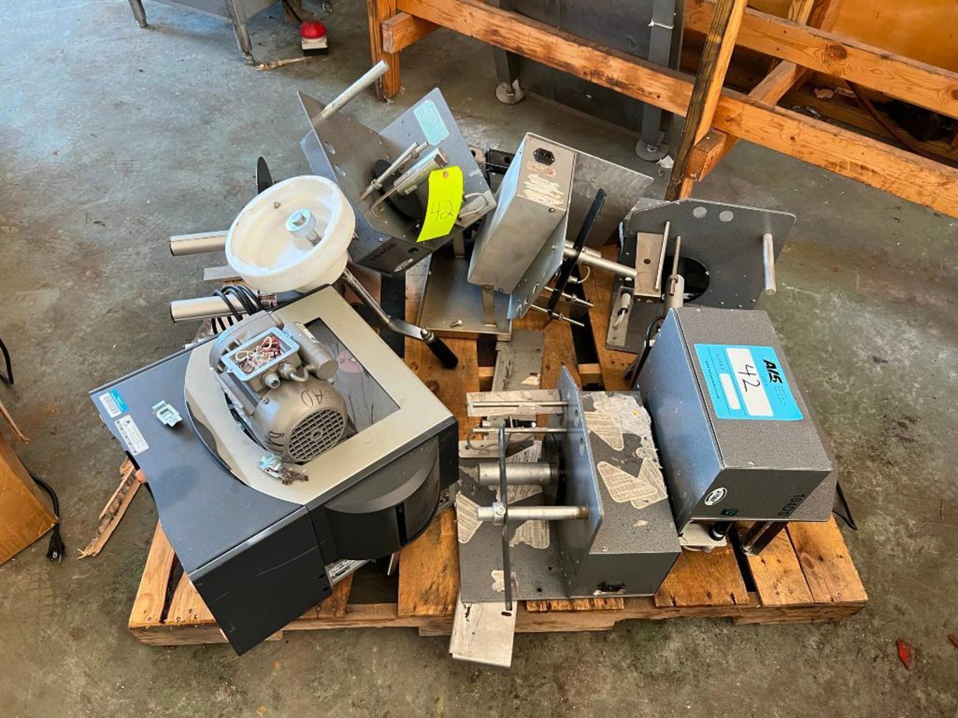 LOT: Five (5) hand labelers with printer