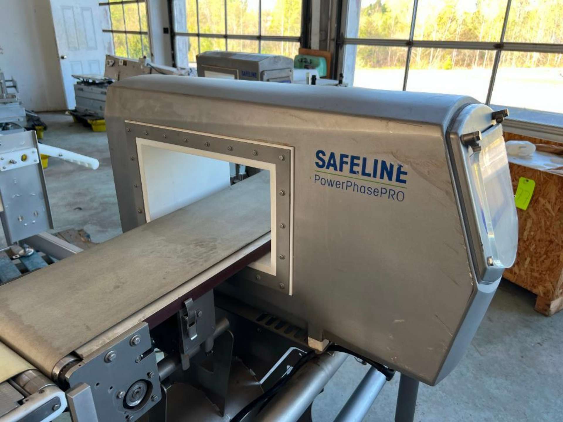 Safeline powerphase pro metal detector check weigh system, MODEL: V4 rect 100/300/900, sn: 108200. 1 - Image 6 of 12