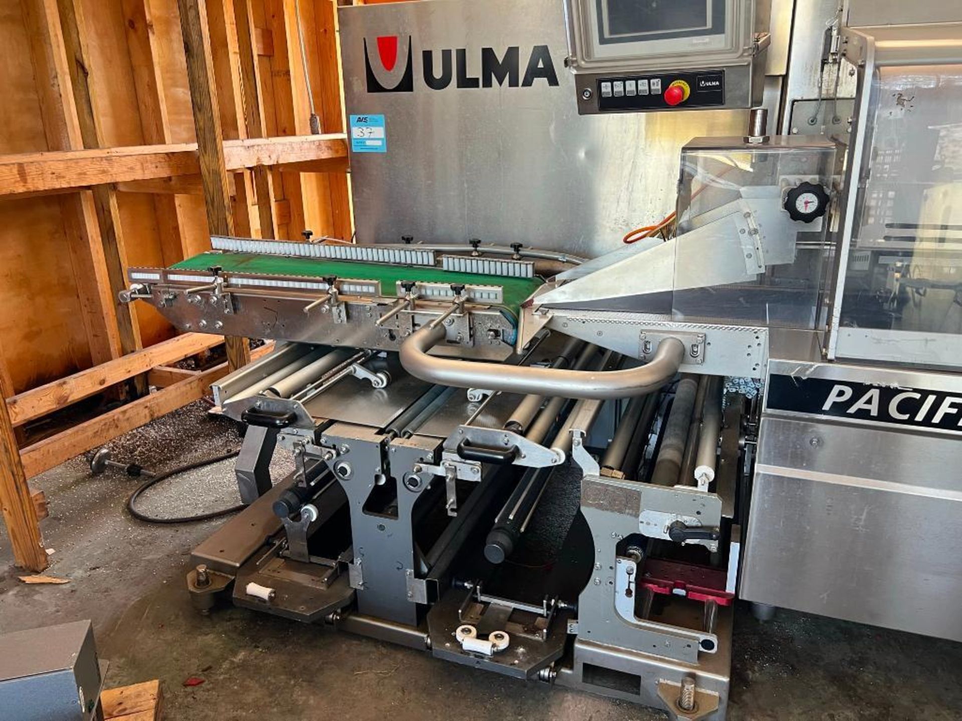 Ulma Pacific Flow wrapper, Model: Pacific LS BI MBAG, sn: 1310622, 230V/3ph/60hz, year: 2016. 139 L - Image 6 of 10