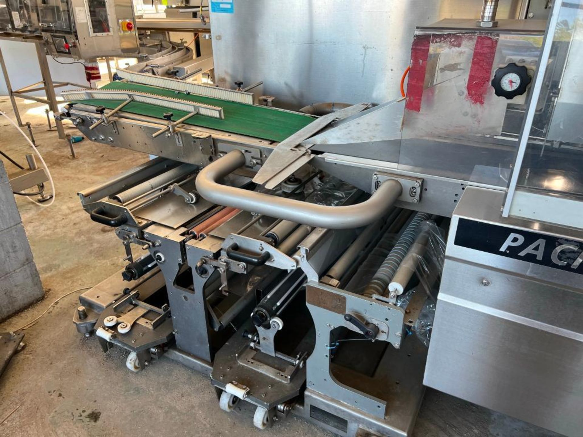 Ulma Pacific Mdl. LSBI Flow Wrapper, SN: 1310213, 230V/60hz/3ph, 139 L X 63 W X 65 H, 11.5” belt, wi - Image 2 of 12