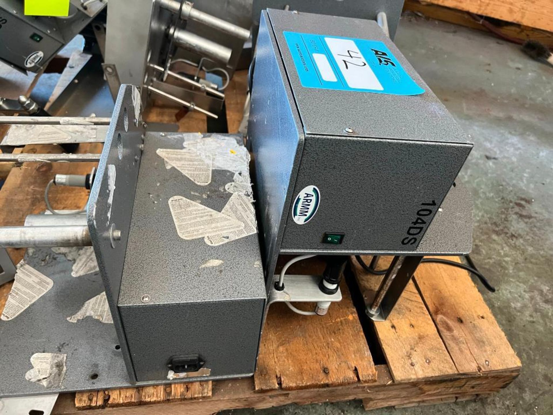 LOT: Five (5) hand labelers with printer - Image 3 of 4