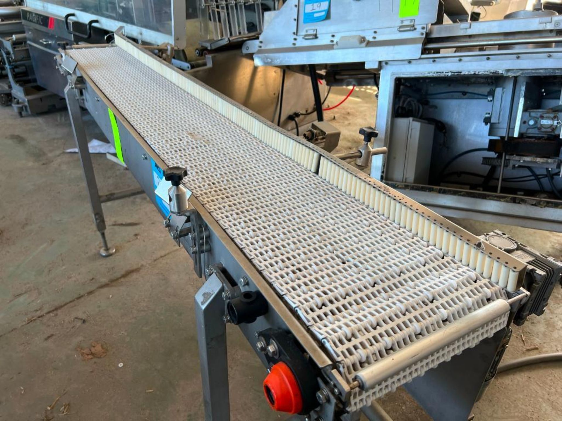 Infeed conveyor, 78 L X 12 W X 36 H. - Image 2 of 5