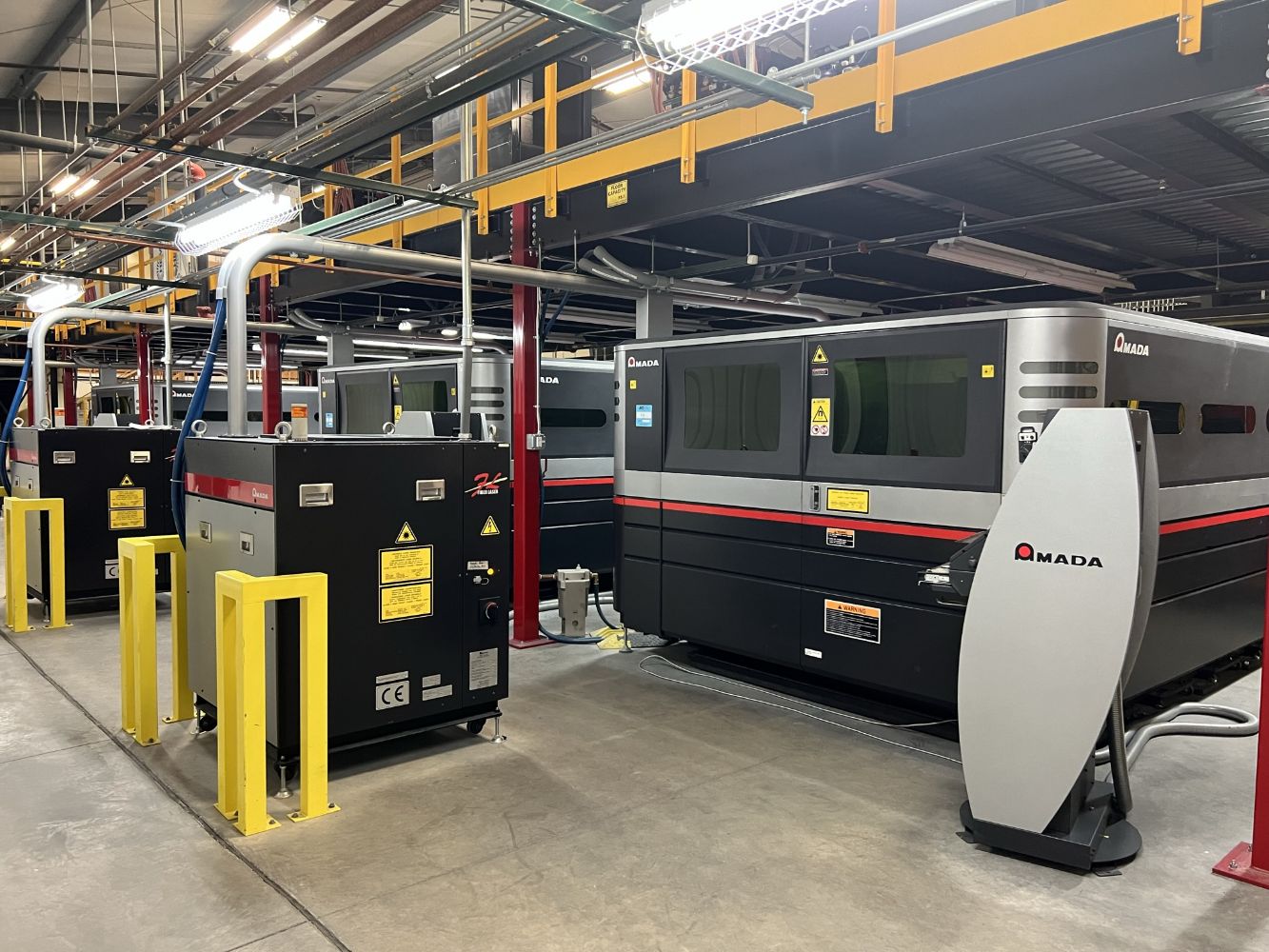 LATE-MODEL AMADA CNC FIBER LASER FACILITY - Surplus to the Ongoing Operations of a Major Semiconductor Company