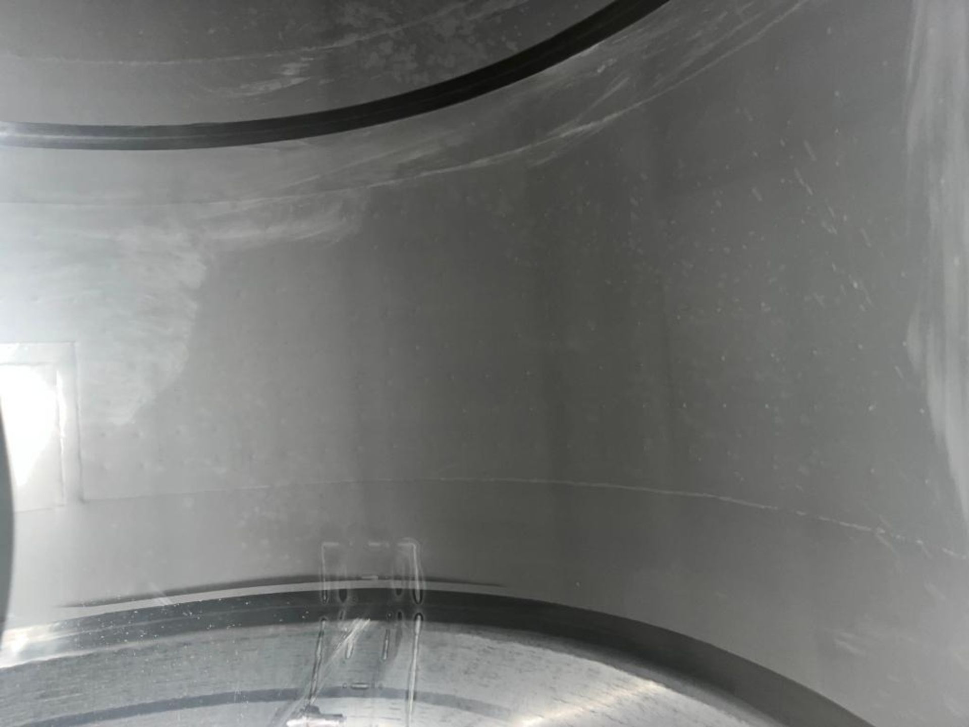 Shenzhen Jacketed Fermenter Tank, 60BBL (1800 Gallon), 304 Stainless Steel. Dished top coned bottom. - Image 10 of 11