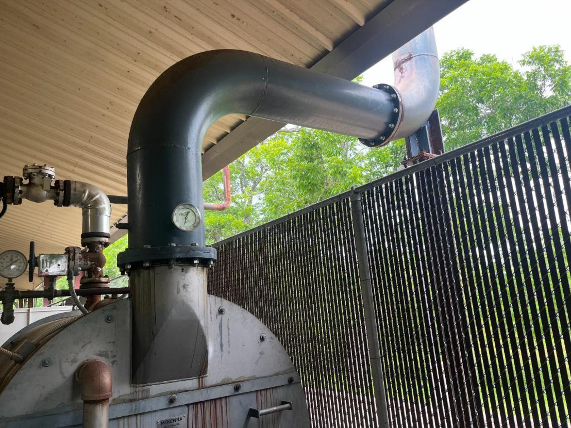 McKenna Boiler Works Natural Gas 2 Pass Fire Tube Steam Boiler, Model MBW-50. 328 Square feet heatin - Image 5 of 26