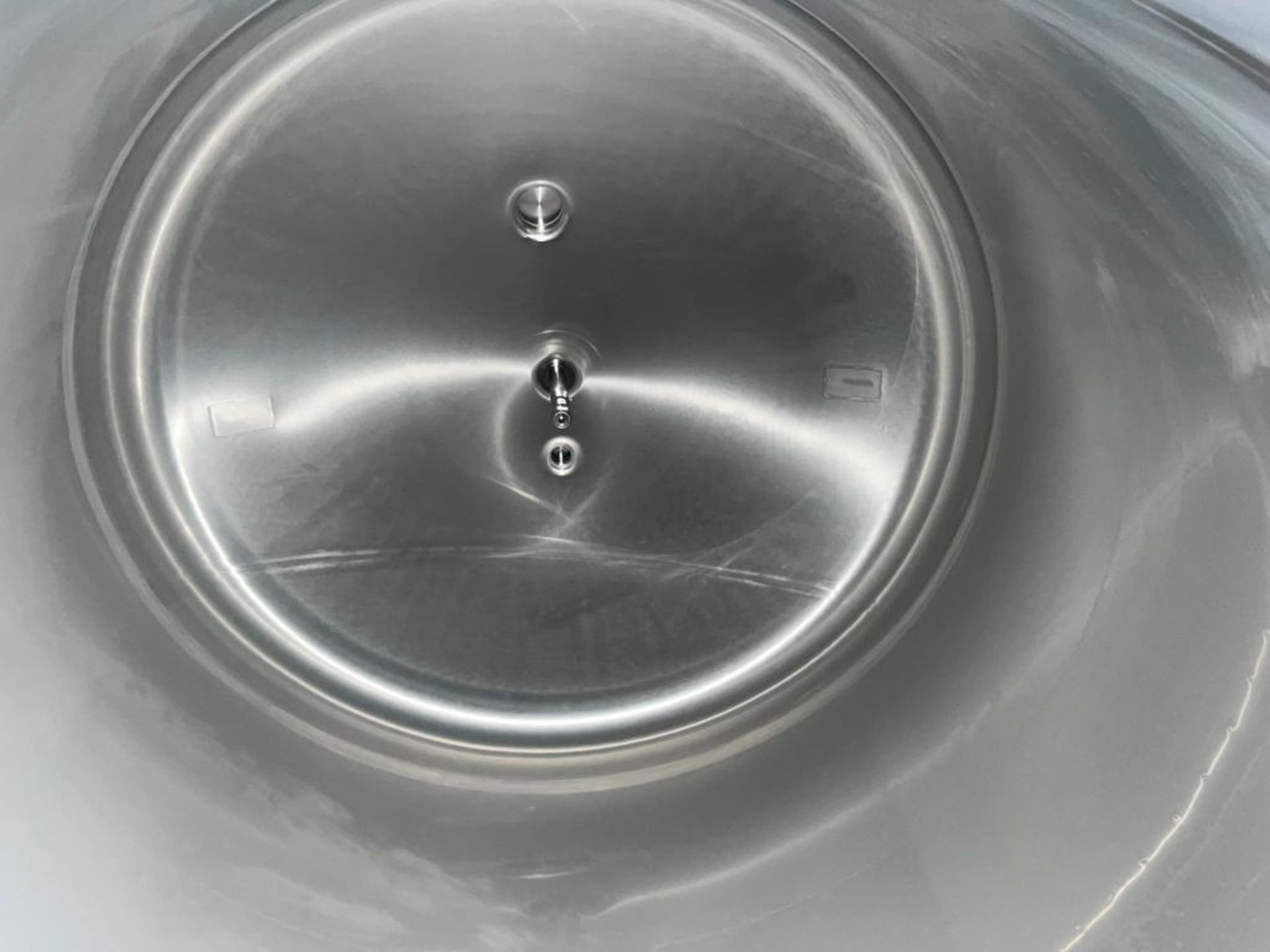 Shenzhen Jacketed Fermenter Tank, 60BBL (1800 Gallon), 304 Stainless Steel. Dished top coned bottom. - Image 11 of 11