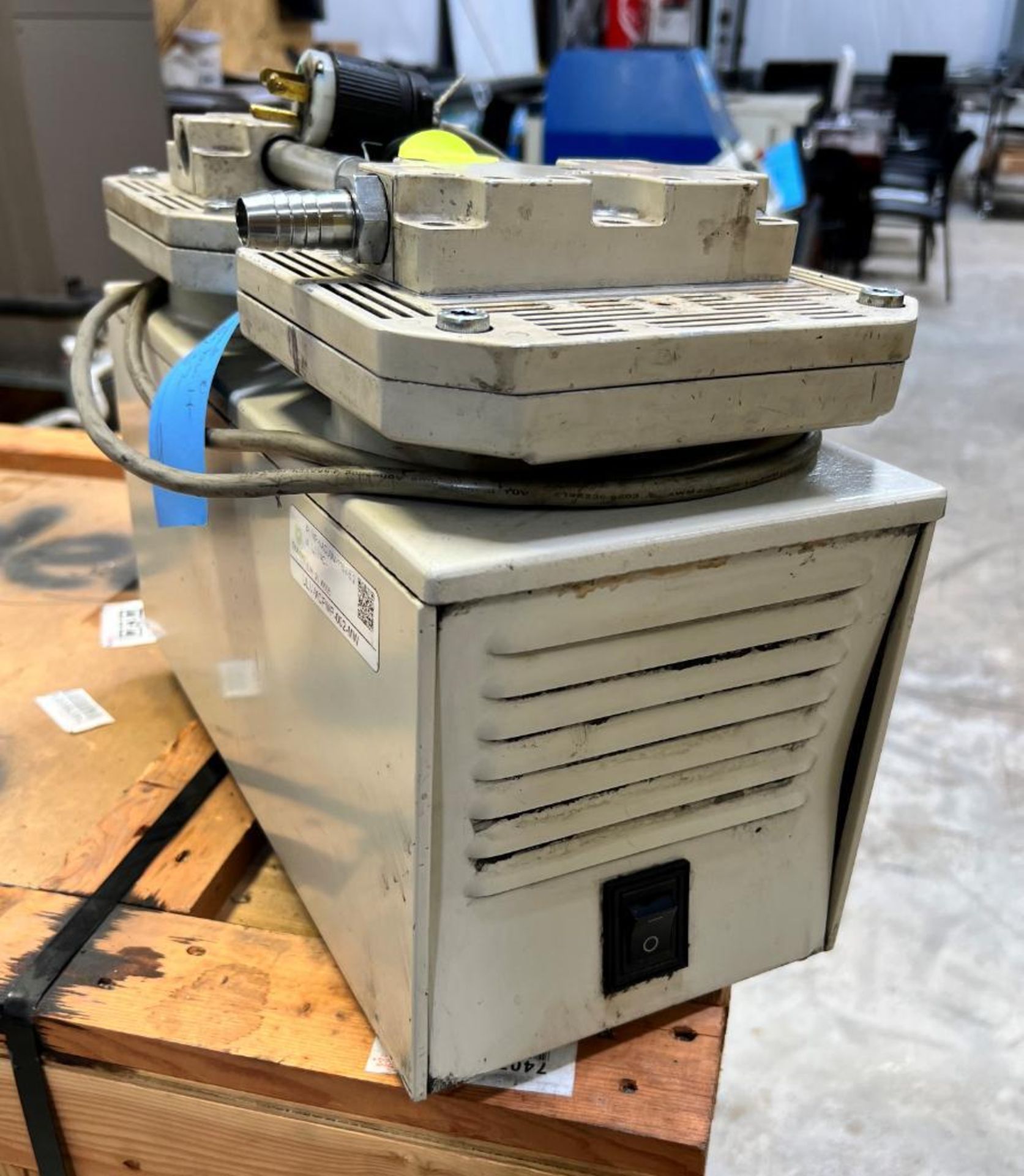 Ulvac Diaphragm Type Dry Vacuum Pump, Model DA-241SD, Serial# 2000005. Built 08/2020. - Image 2 of 6