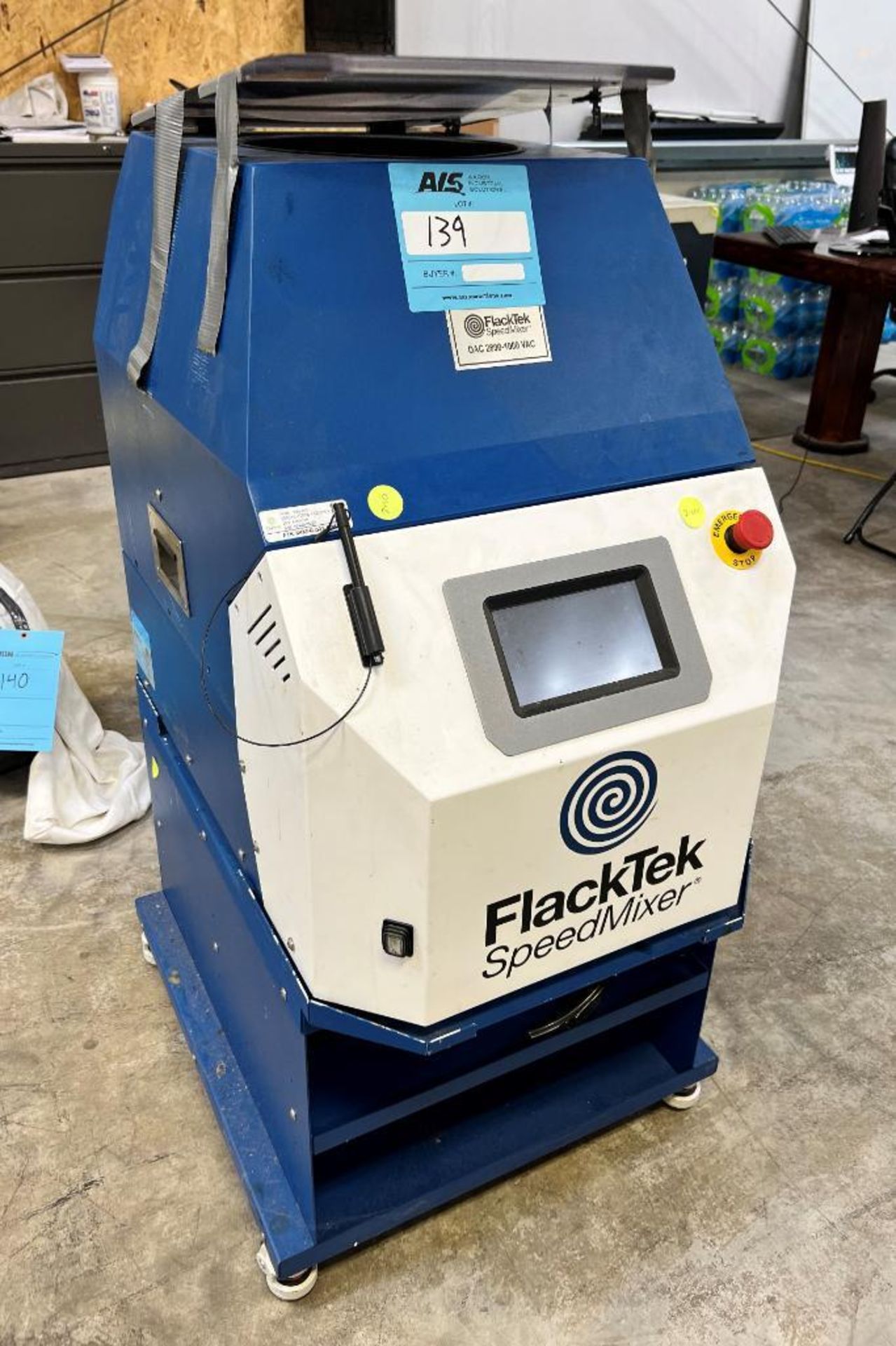 FlackTek Manufacturing Speed Mixer, Model DAC 2800-1000 VAC, Serial# 1910010025, Built 2021.