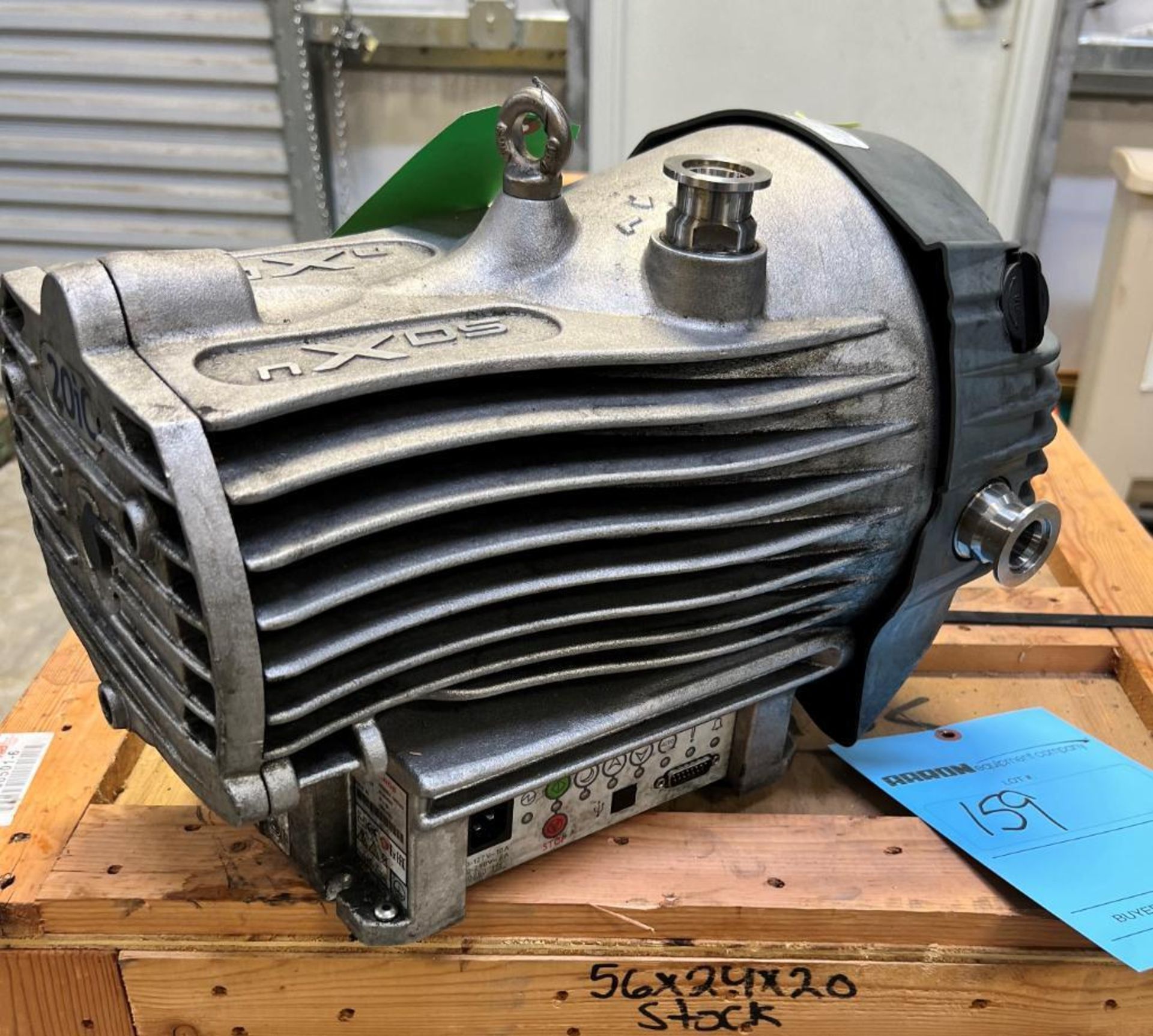 Edward Chemical Resistant Scroll Vacuum Pump, Model nXDS20iC, Serial# 190410325.