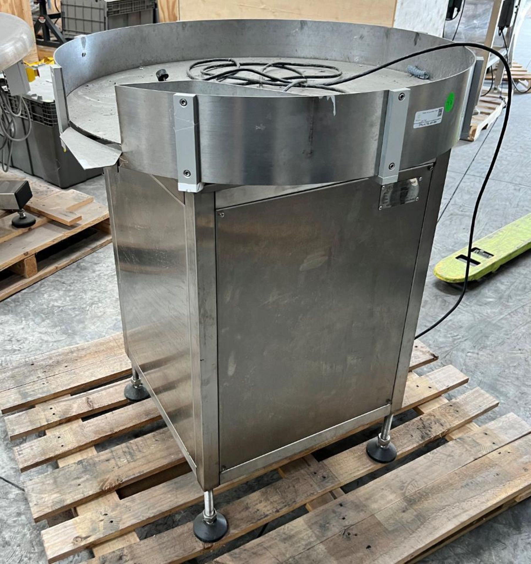 Excel Packaging Stainless Steel Accumulation Table, Model PP-800AT-SS, Serial# 530. Approximate 31"