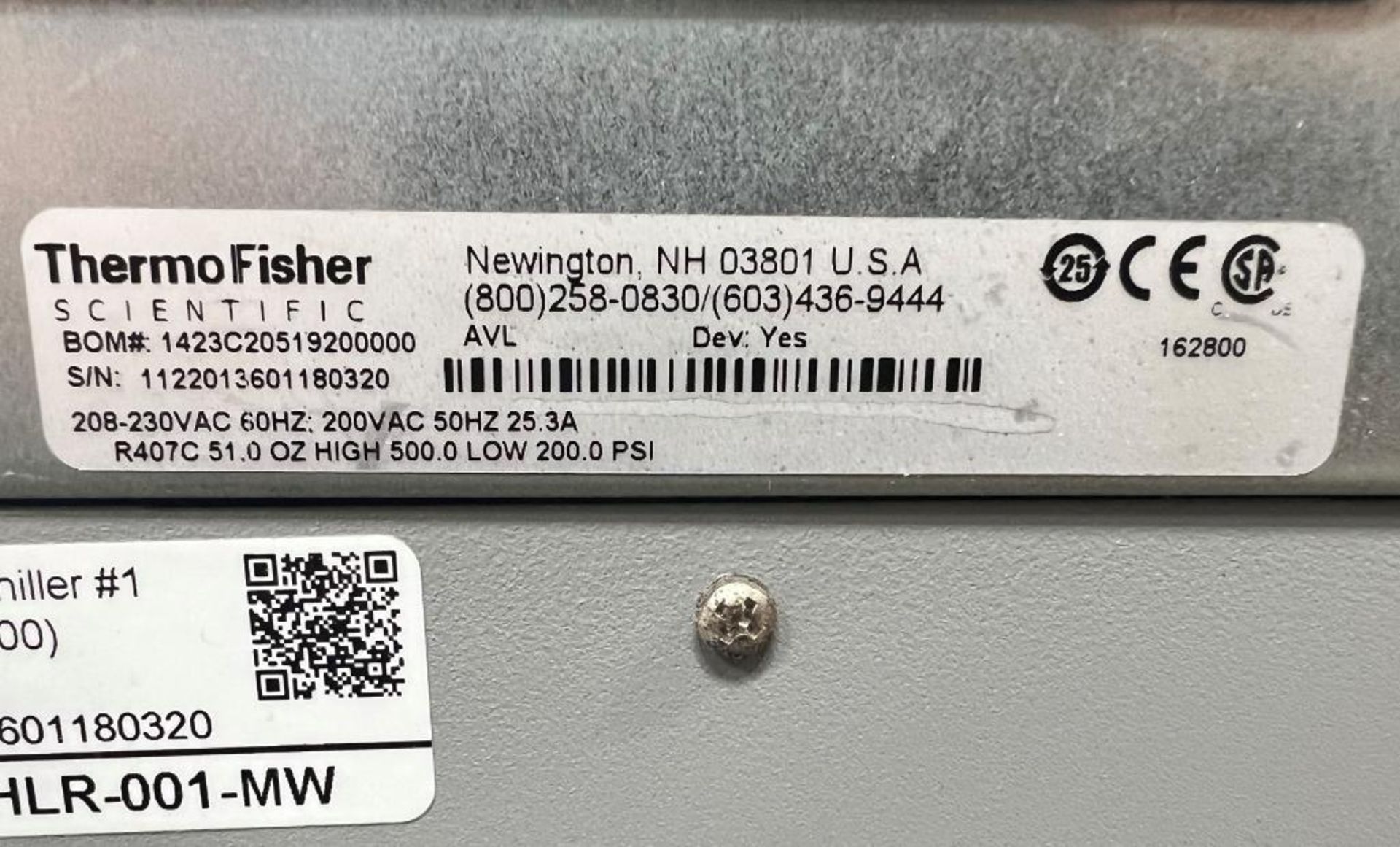 Thermo Fisher Scientific Neslab ThermoFlex 5000 Chiller, Serial# 1122013601180320. - Image 6 of 6