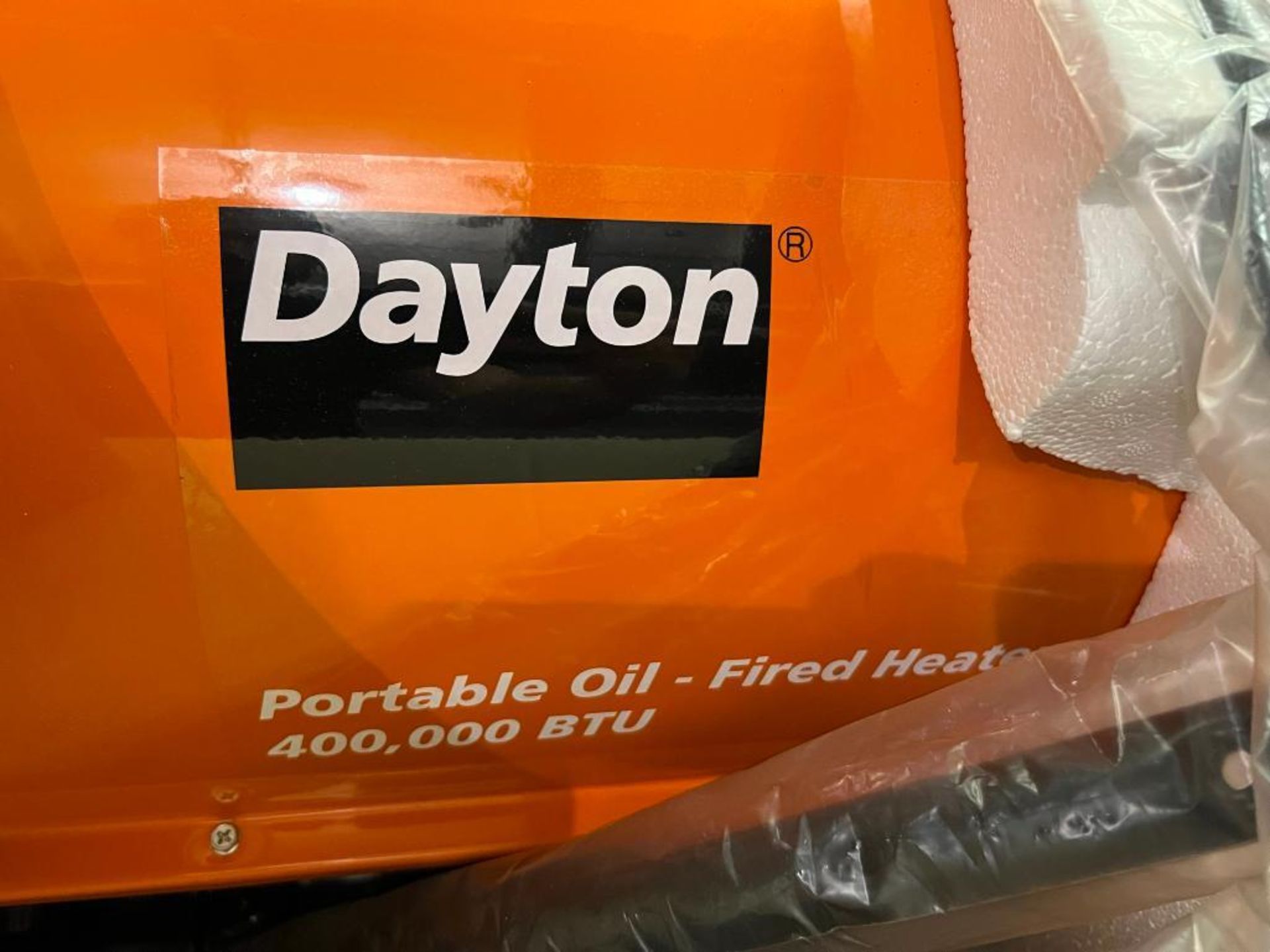 400,000 BTU Dayton Portable Kerosene Fired Heater (New In Box) - Image 4 of 7