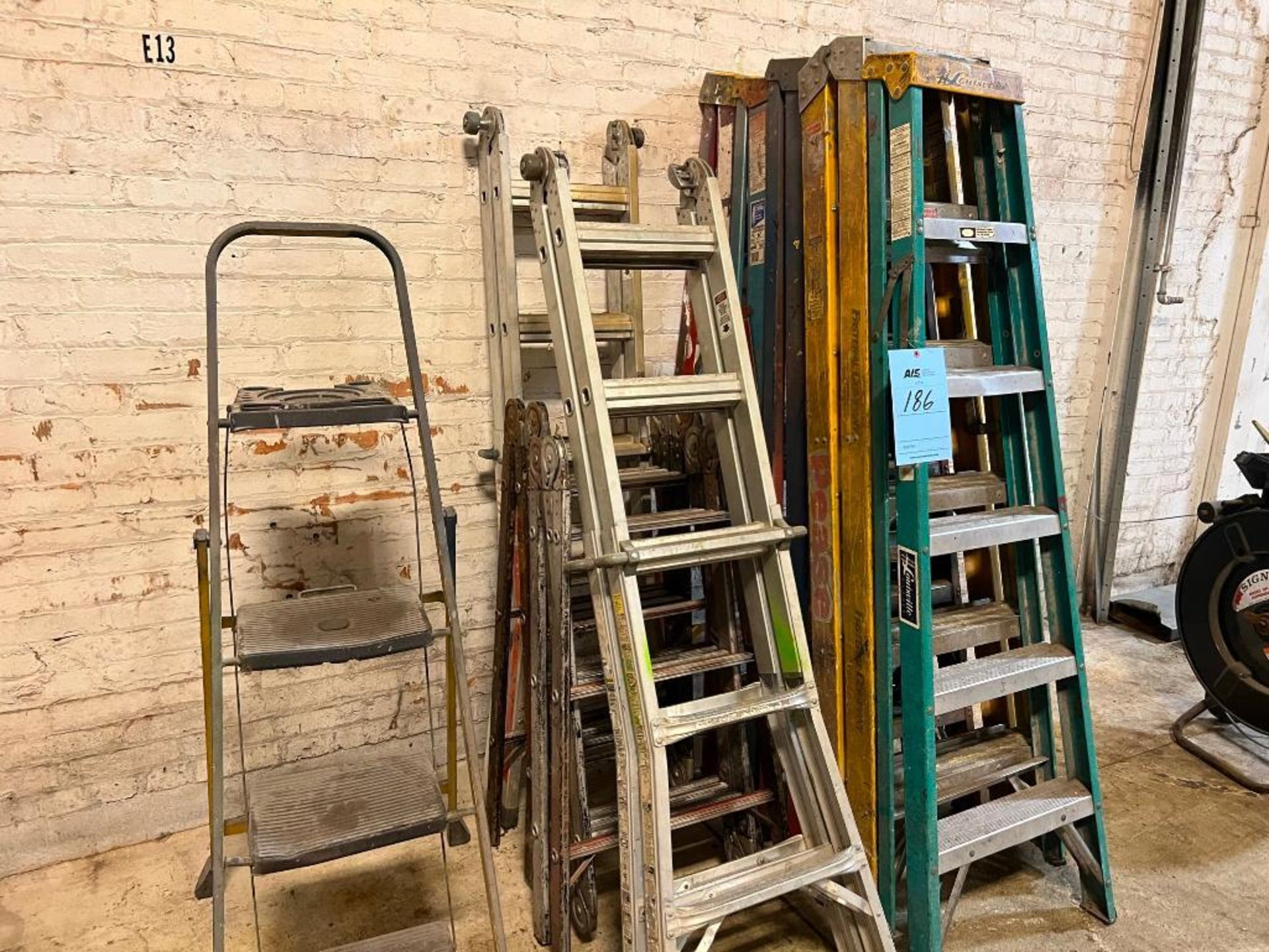 Lot (9): (5) 6' A-Frame Ladders & (4) Multi Ladders