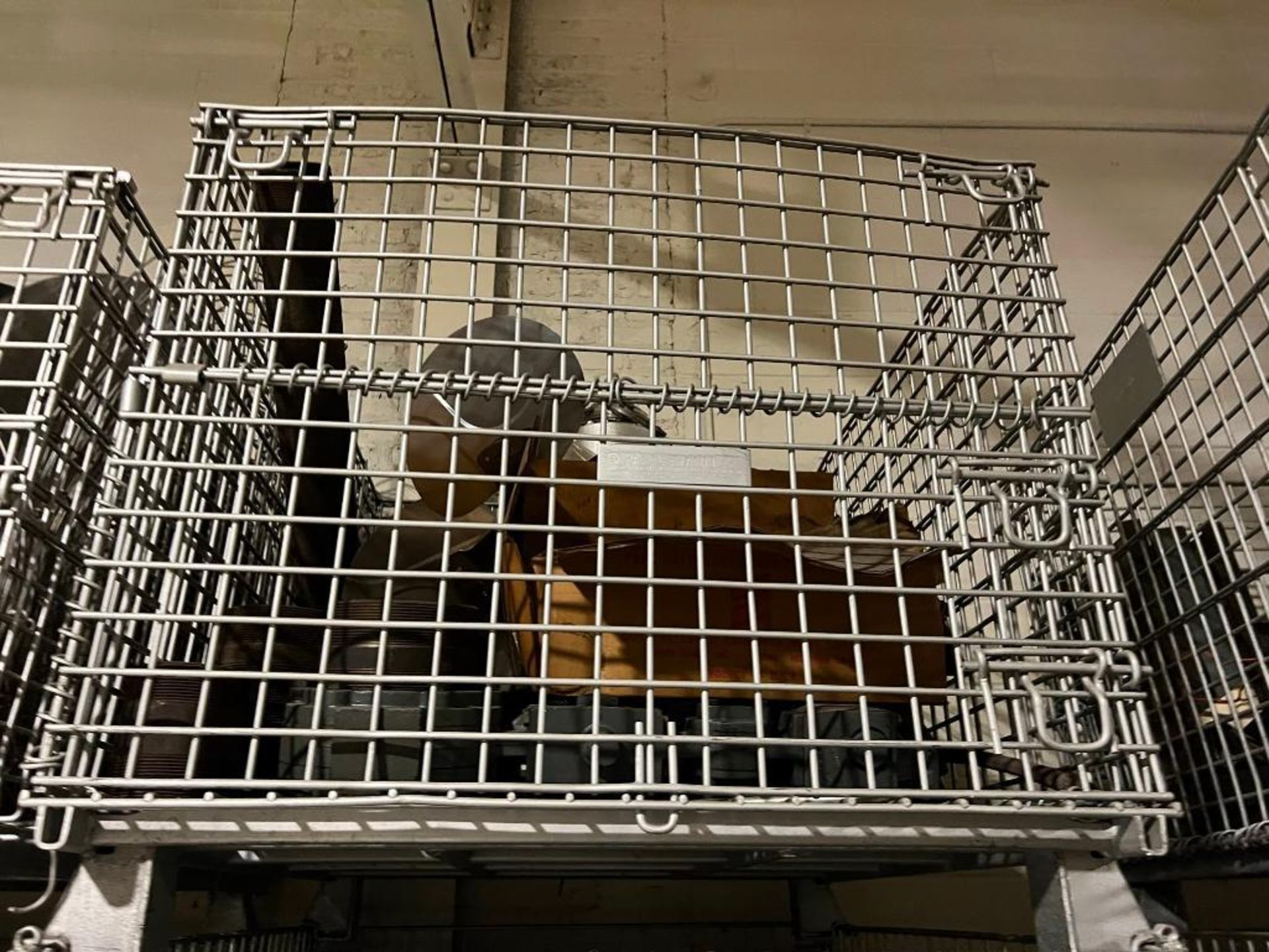 Lot: (9) Wire Baskets with Assorted Silencers, Ranes, & Dryer Parts - Image 5 of 10