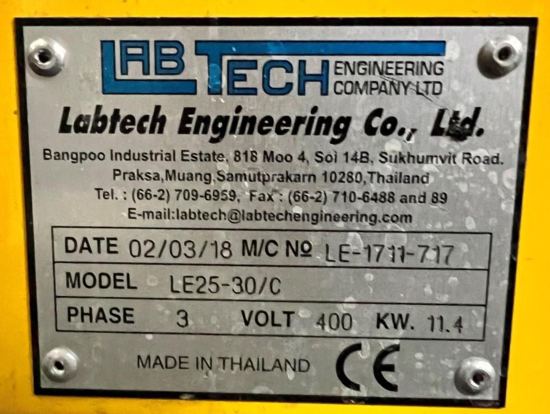 Labtech Engineering Scientific 25mm 3D Printer Filament Line. Consisting of: (1) Labtech 25mm extrud - Image 15 of 72