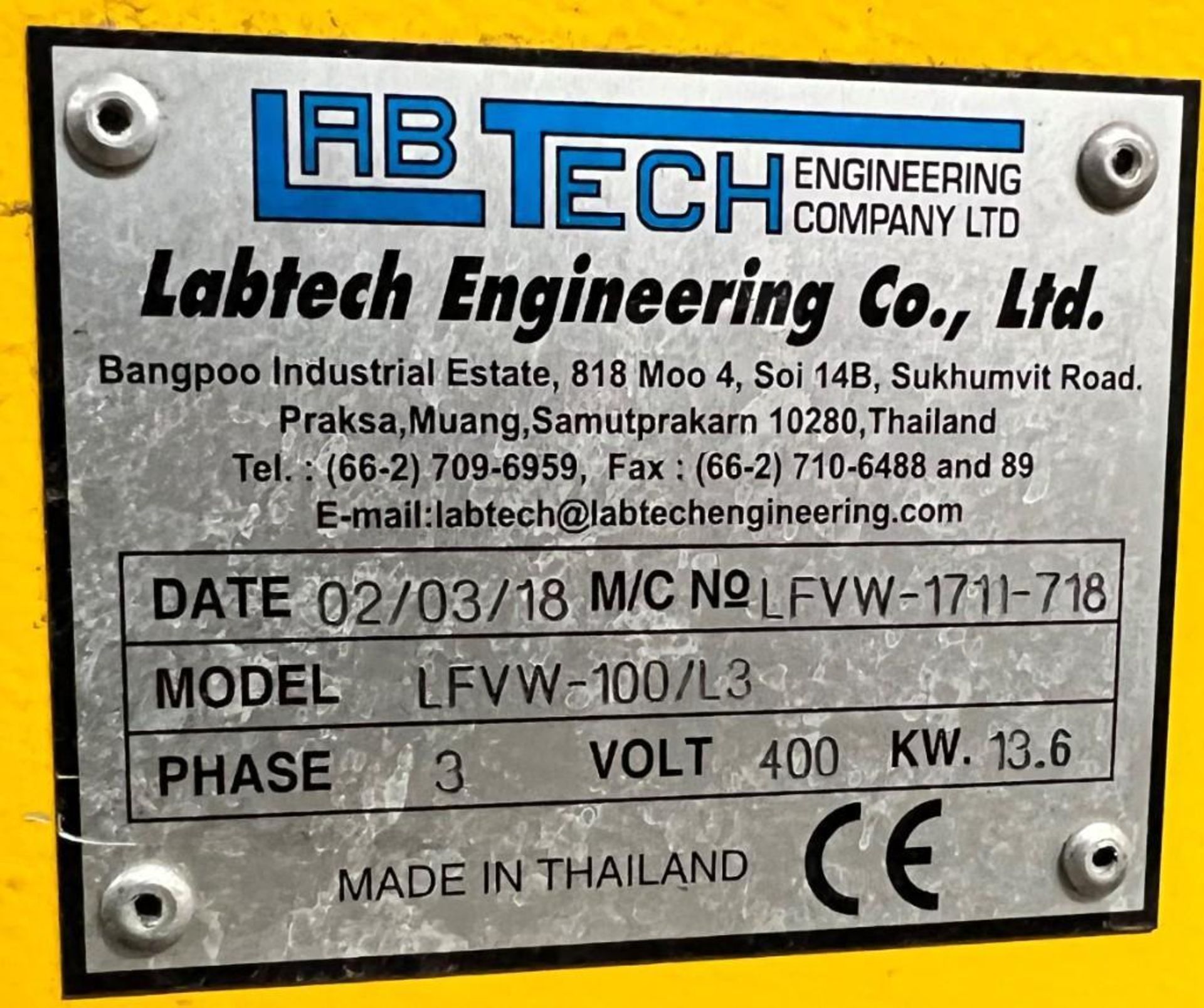 Labtech Engineering Scientific 25mm 3D Printer Filament Line. Consisting of: (1) Labtech 25mm extrud - Image 27 of 72