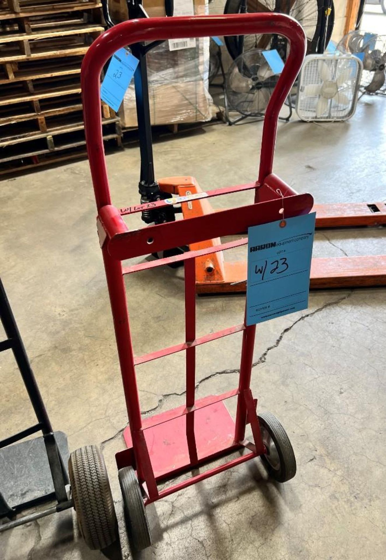 Lot Consisting Of: (1) Zowell 5500 Pound Capacity Pallet Jack, Model DF25, Serial# 14122427-2/131, B - Image 7 of 8