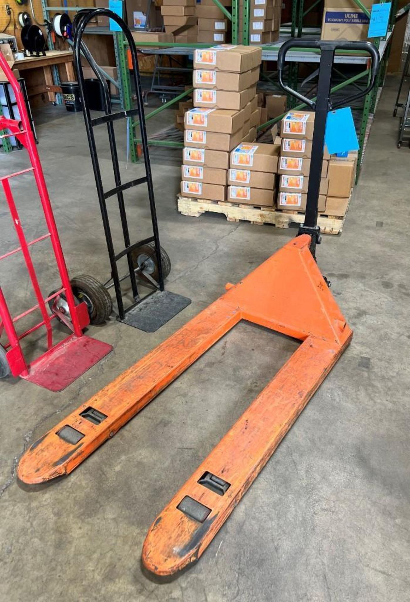 Lot Consisting Of: (1) Zowell 5500 Pound Capacity Pallet Jack, Model DF25, Serial# 14122427-2/131, B - Image 2 of 8