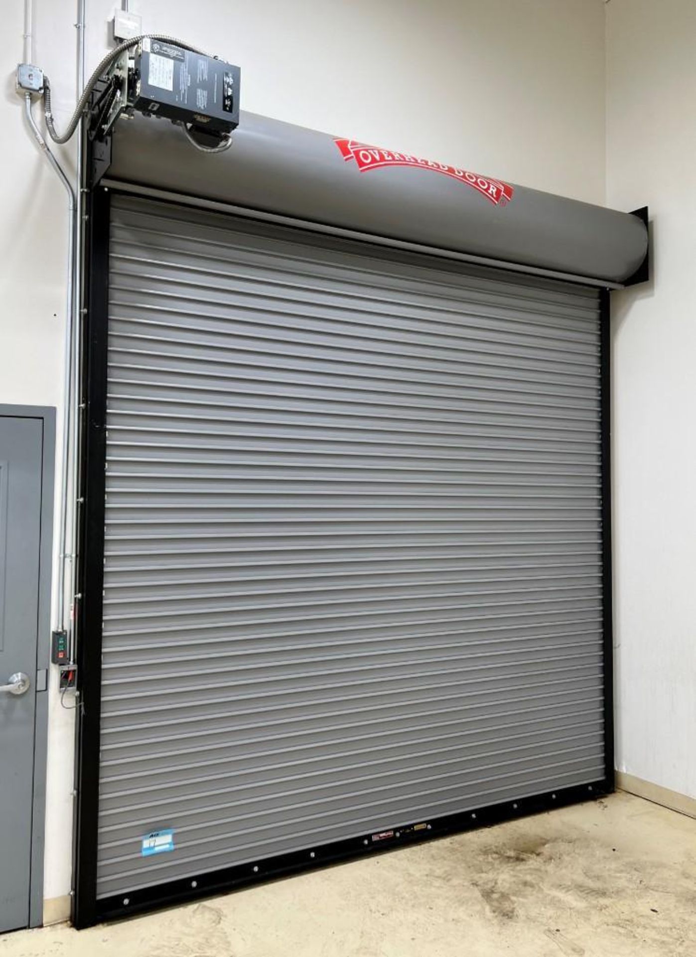 Overhead Door Corporation Rolling Fire Door, Approximate 10' x 10' Opening, 1-1/2 Hour Fire Rating,