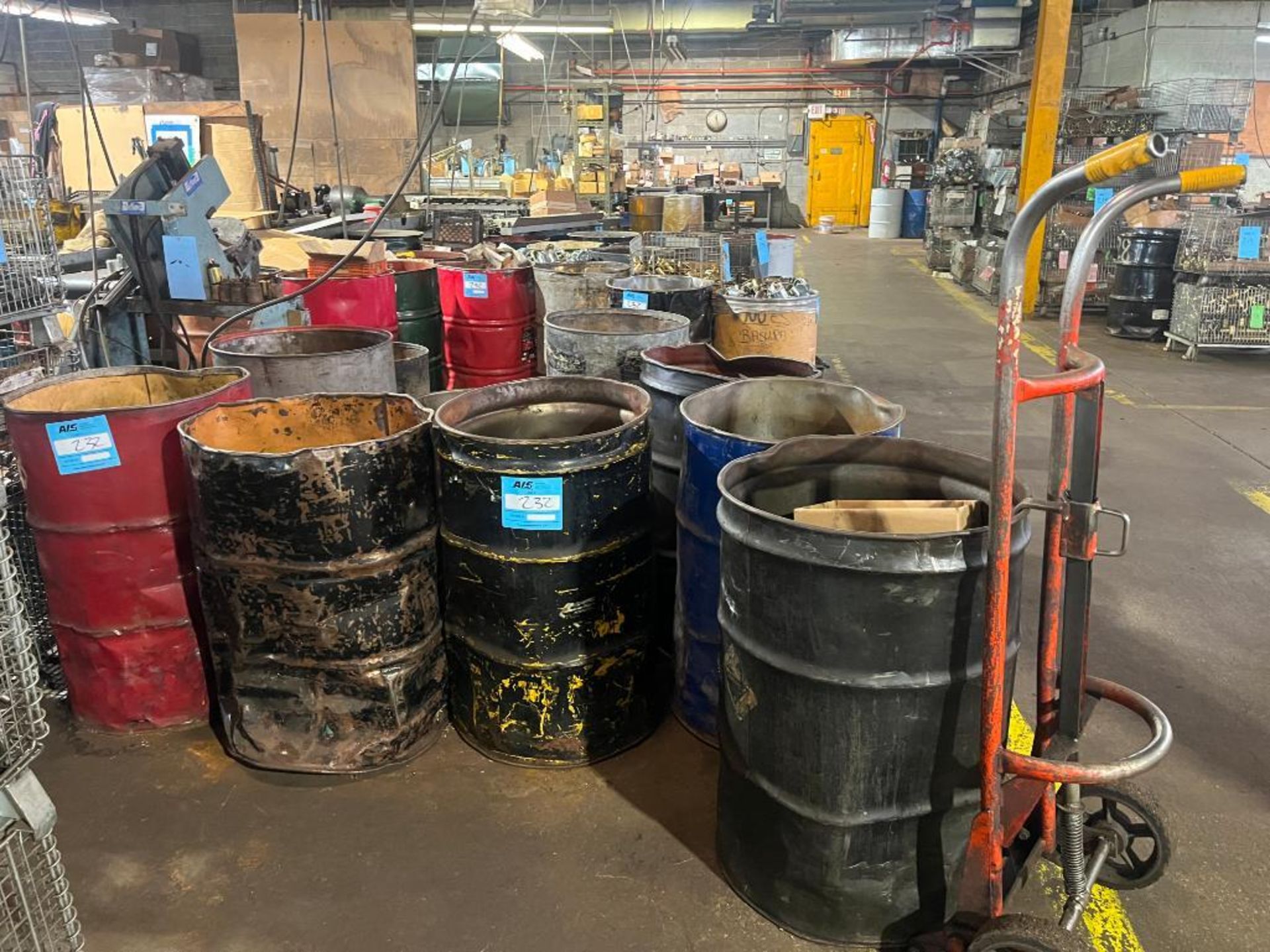 Approx. (30) Barrels & (6) Baskets of Assorted Starter Drives & Solenoid Parts