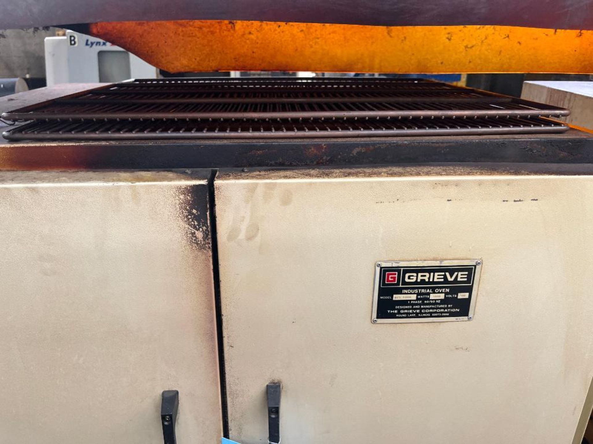 Grieve Double-Door Bench Top Electric Oven Model MTR-1000, 3000 Watts, 208 Volts, Partlow Controls - Image 4 of 7