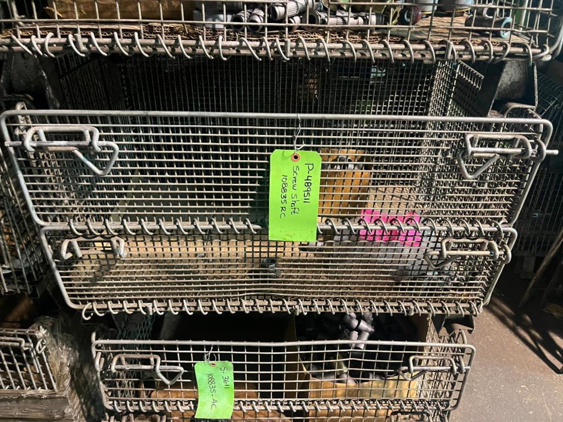 Lot (60): Wire Baskets with Assorted Starter Drive Parts - Image 94 of 101