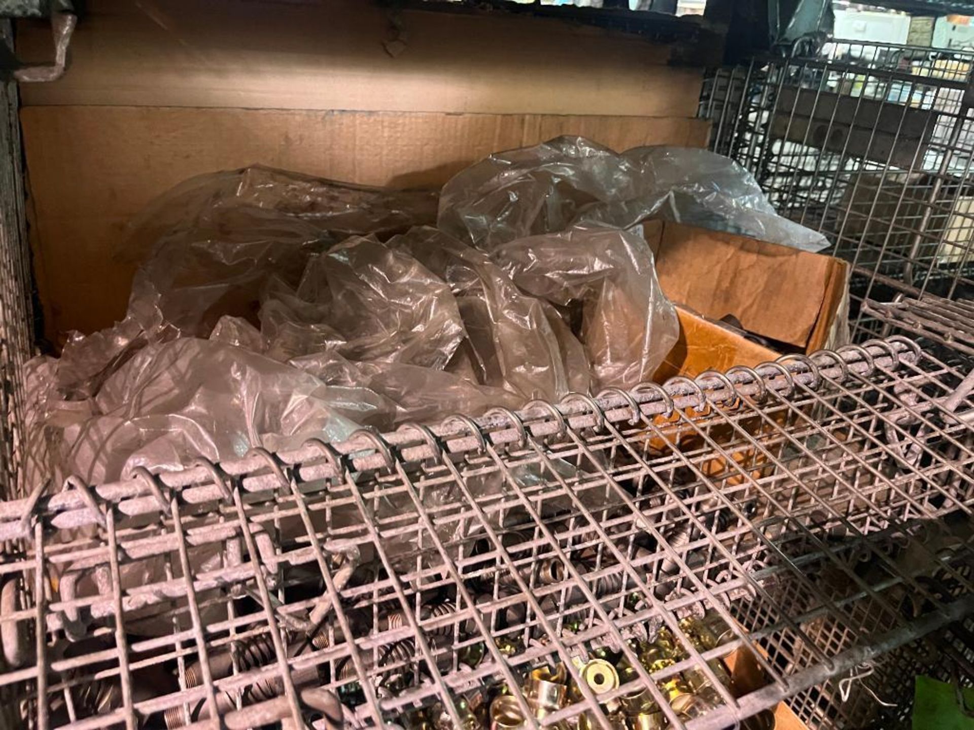 Lot (60): Wire Baskets with Assorted Starter Drive Parts - Image 9 of 101