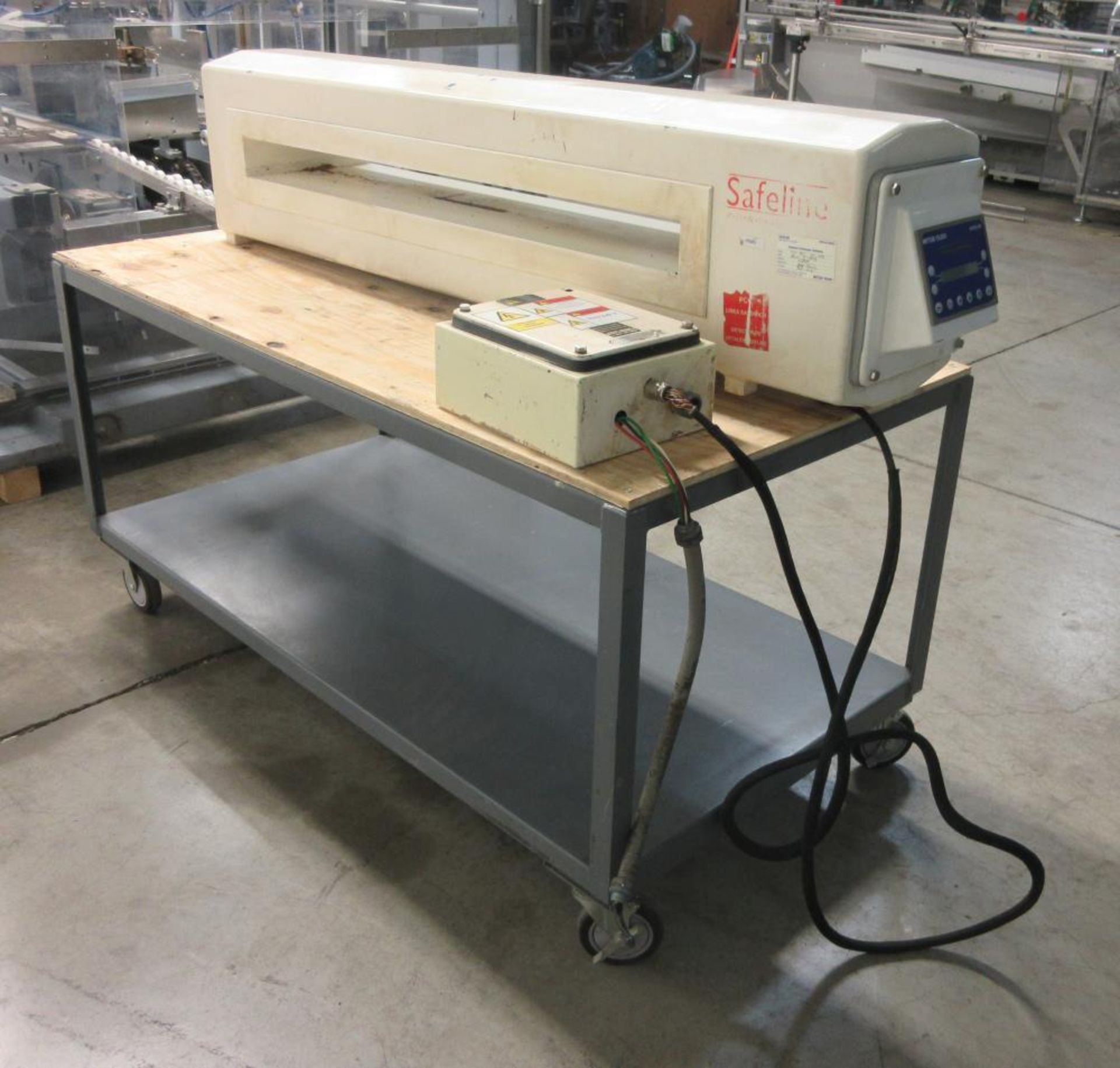 Used- Safeline Model PowerPhase Pro Metal Detector. Built: 2008. 43" wide x 3" tall x 11.5" deep tun - Image 4 of 10