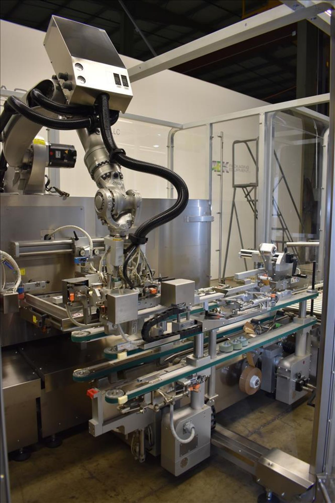Used- Pester Model TLC-2 Automatic Top Load Robotic Case Packer. Pharma spec. Capable of speeds up t - Image 28 of 58