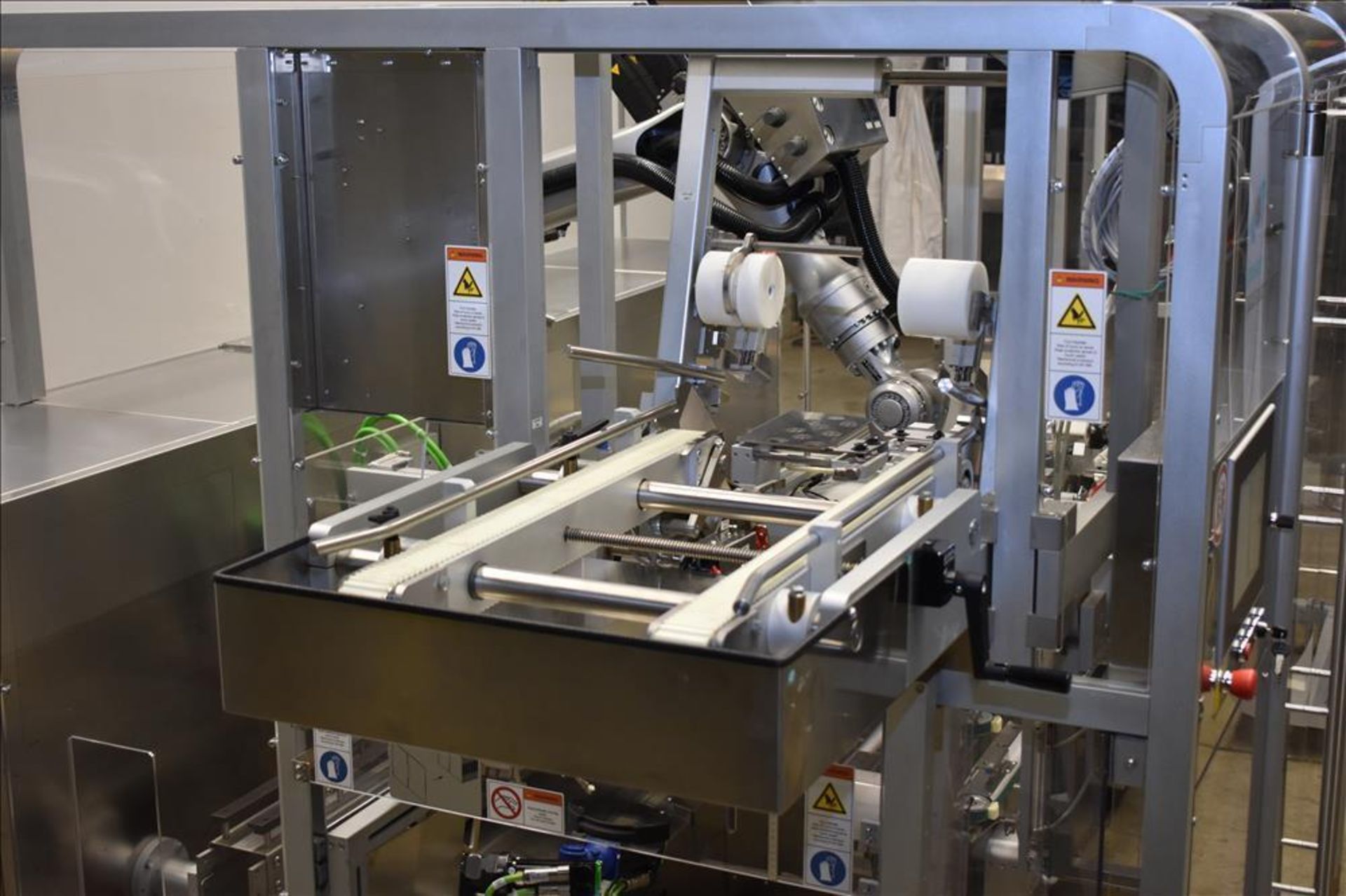 Used- Pester Model TLC-2 Automatic Top Load Robotic Case Packer. Pharma spec. Capable of speeds up t - Image 7 of 58