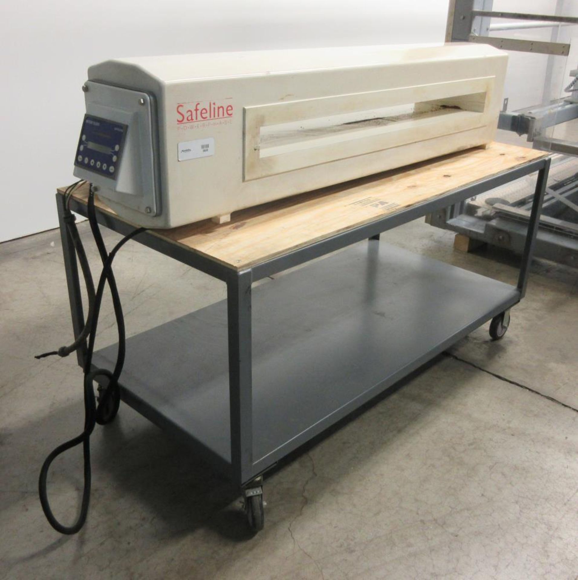 Used- Safeline Model PowerPhase Pro Metal Detector. Built: 2008. 43" wide x 3" tall x 11.5" deep tun - Image 5 of 10