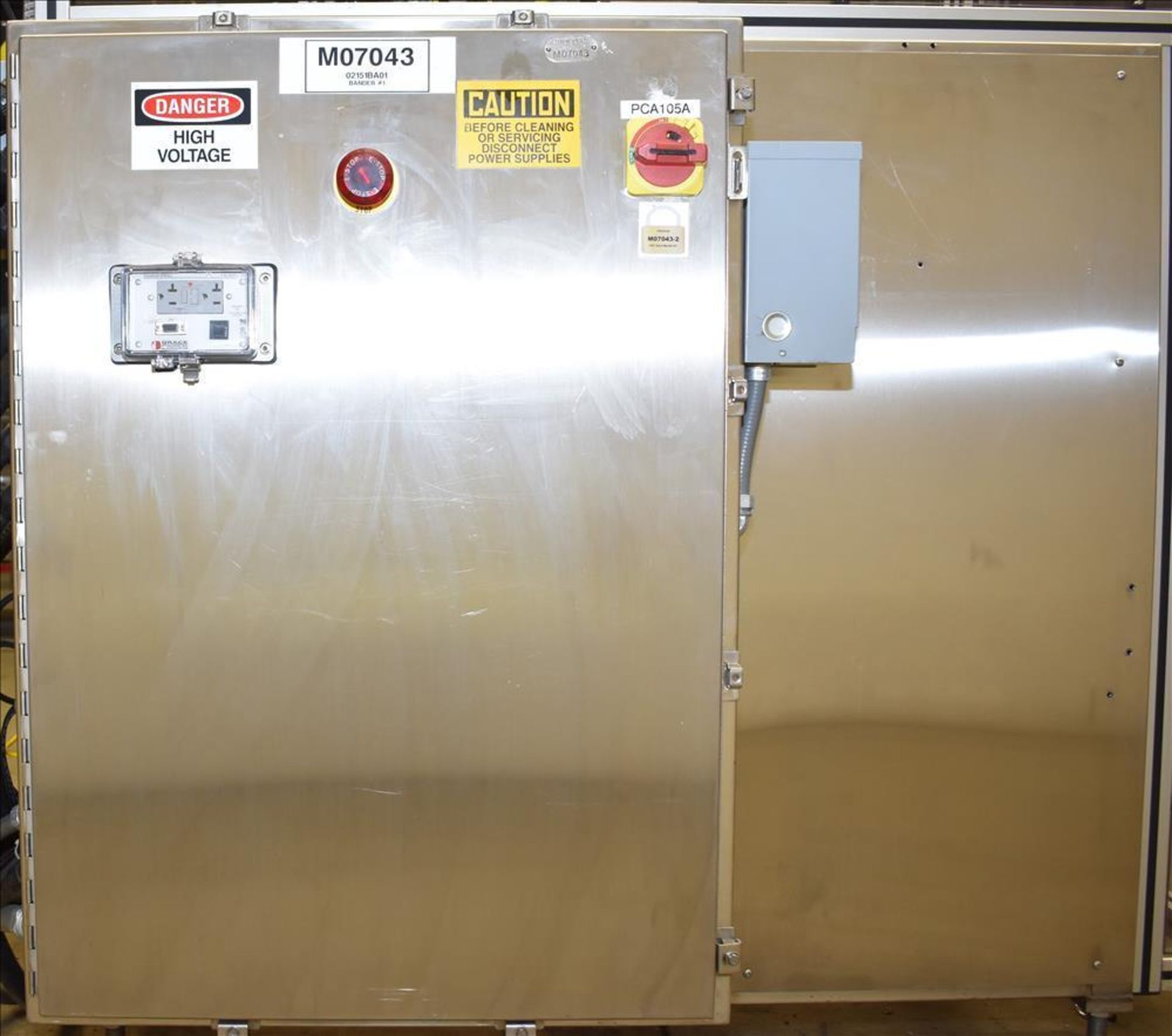 Used- PDC Model 65C-ER Automatic Neck Bander / Sleeve Labeler. Rated from 50 to 200 neck bands and 5 - Image 24 of 41