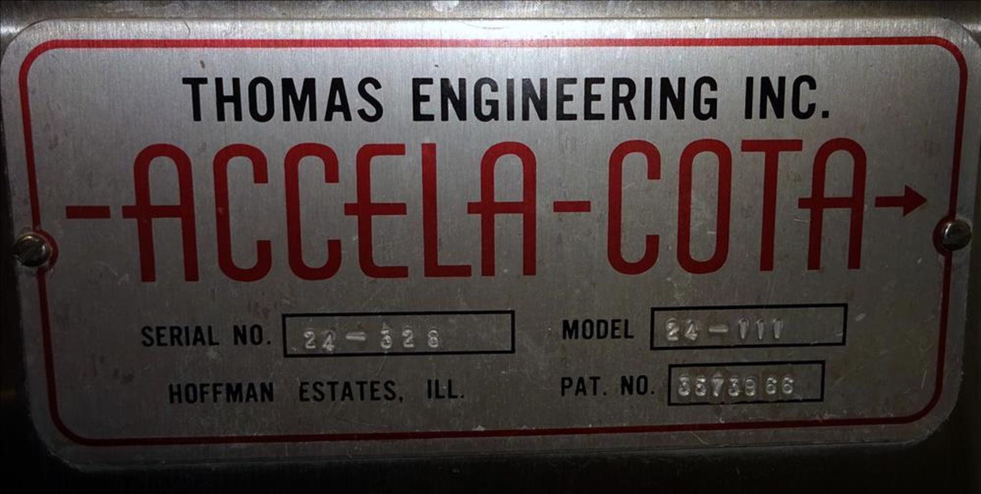 Used- Thomas Engineering Coating Pan, Model "Accela-Cota" 24-111, Stainless Steel. Approximate worki - Image 16 of 16