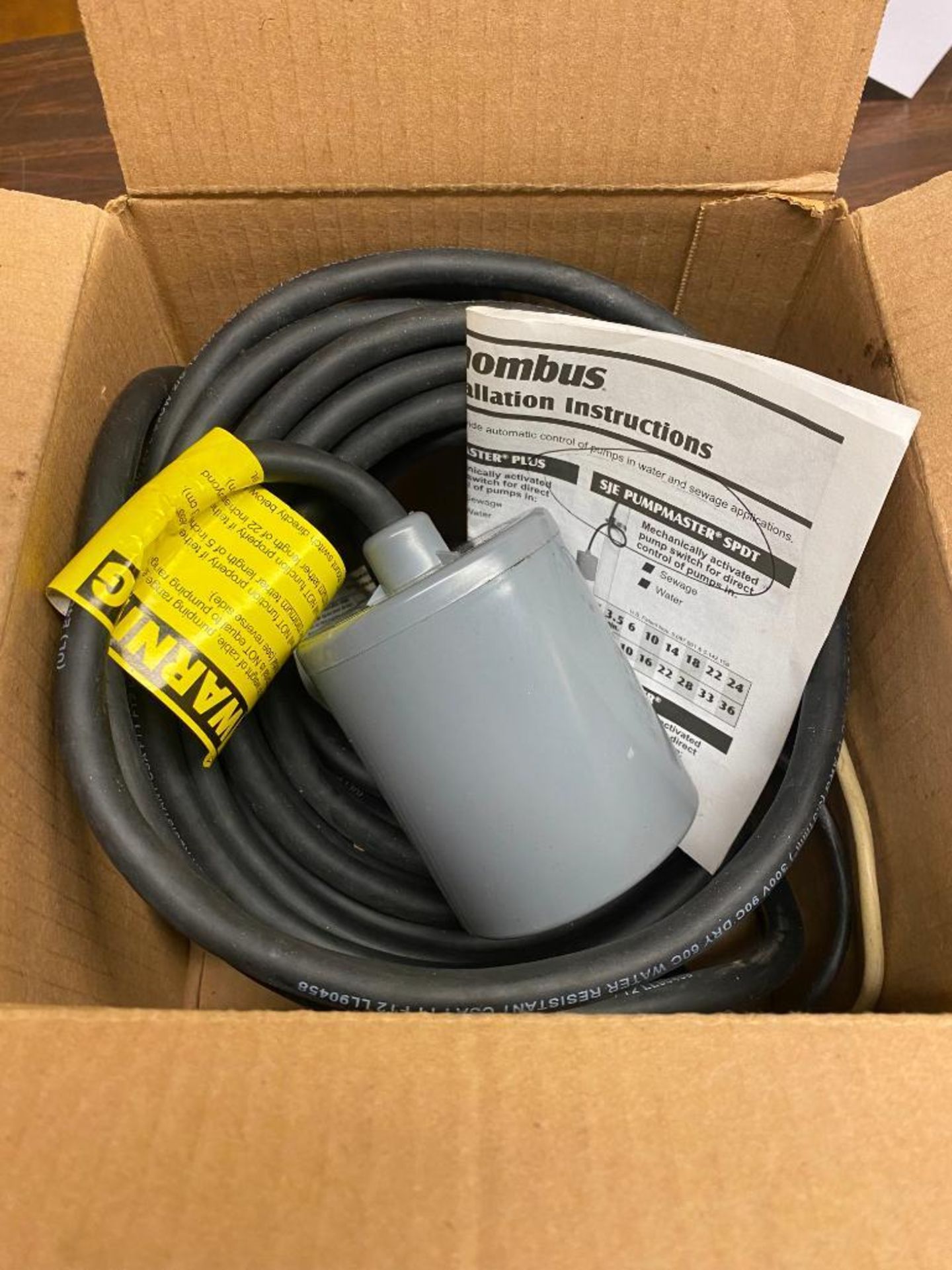 SJE PUMP SWITCH P/N 1025164. Packaging Fee = $5 - Image 2 of 3