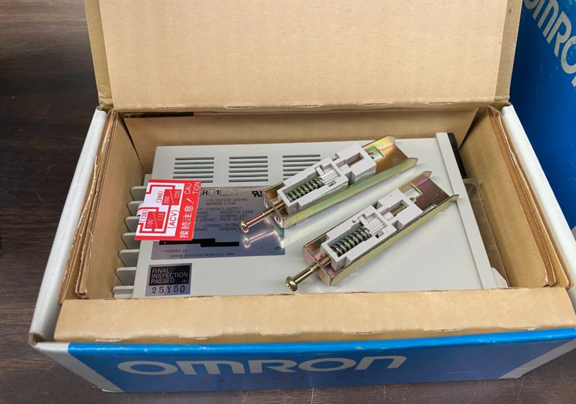 LOT OF MISCELLANEOUS OMRON COMPONENTS. Packaging Fee = $15 - Image 3 of 4